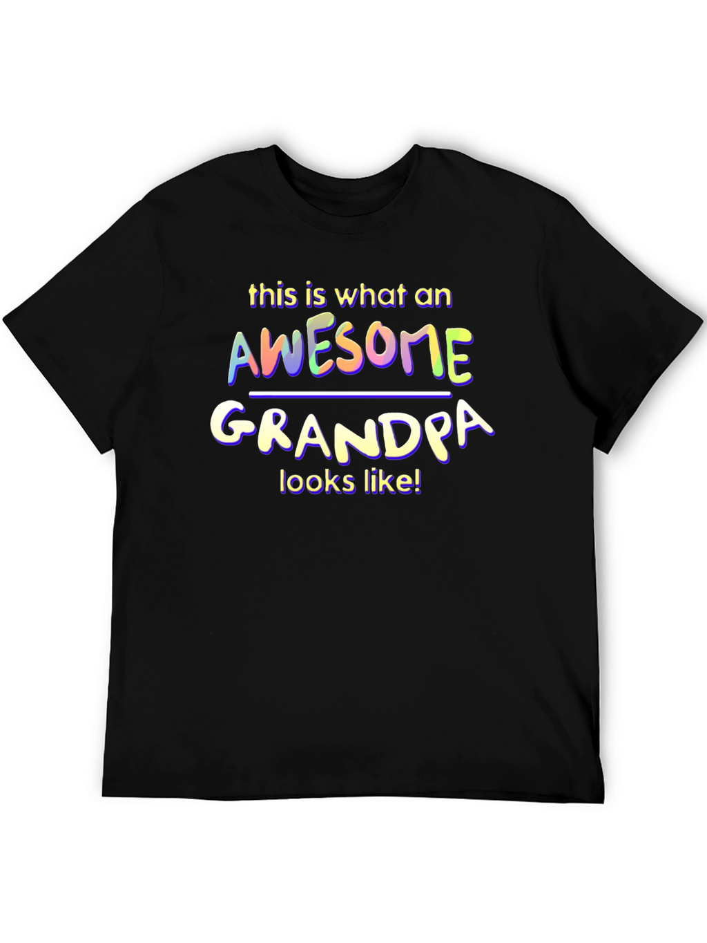 Awesome Grandpa T-Shirt - Perfect Gift!
