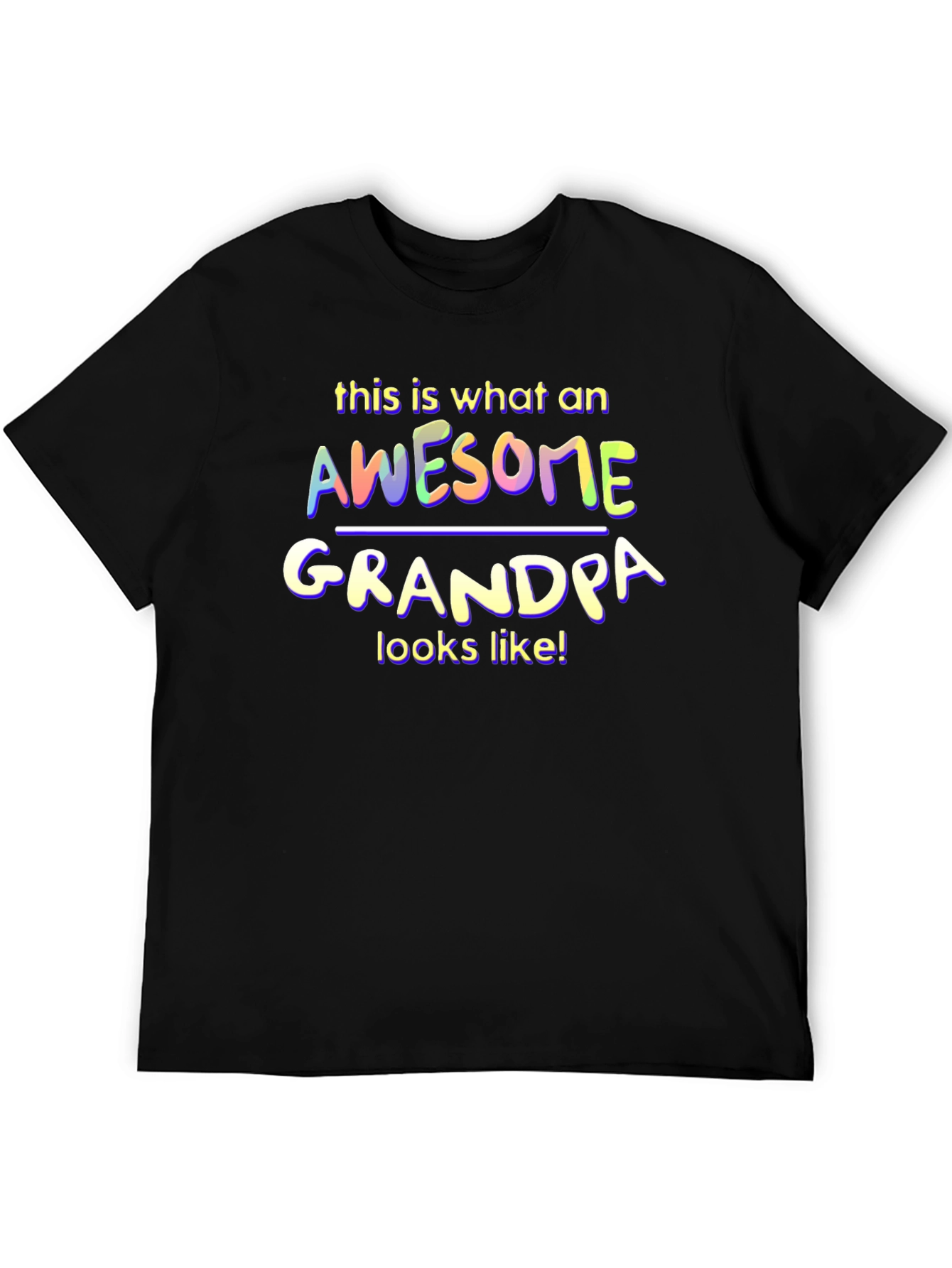 Awesome Grandpa T-Shirt - Perfect Gift!