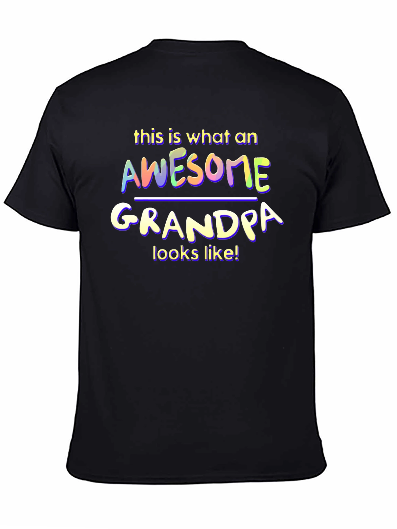 Awesome Grandpa T-Shirt - Perfect Gift!