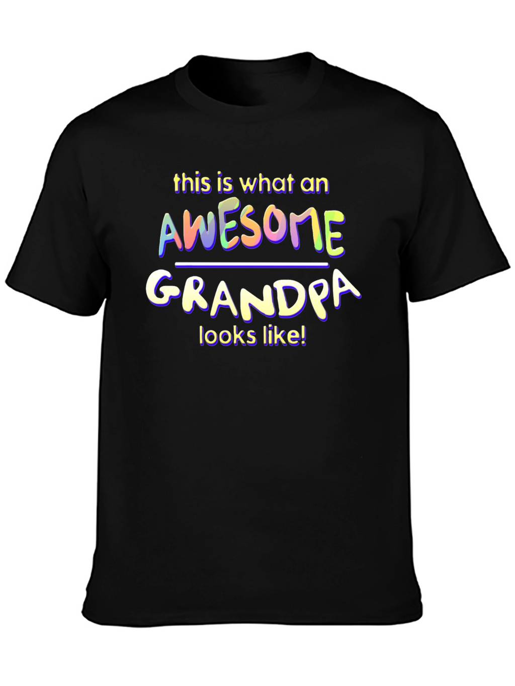 Awesome Grandpa T-Shirt - Perfect Gift!