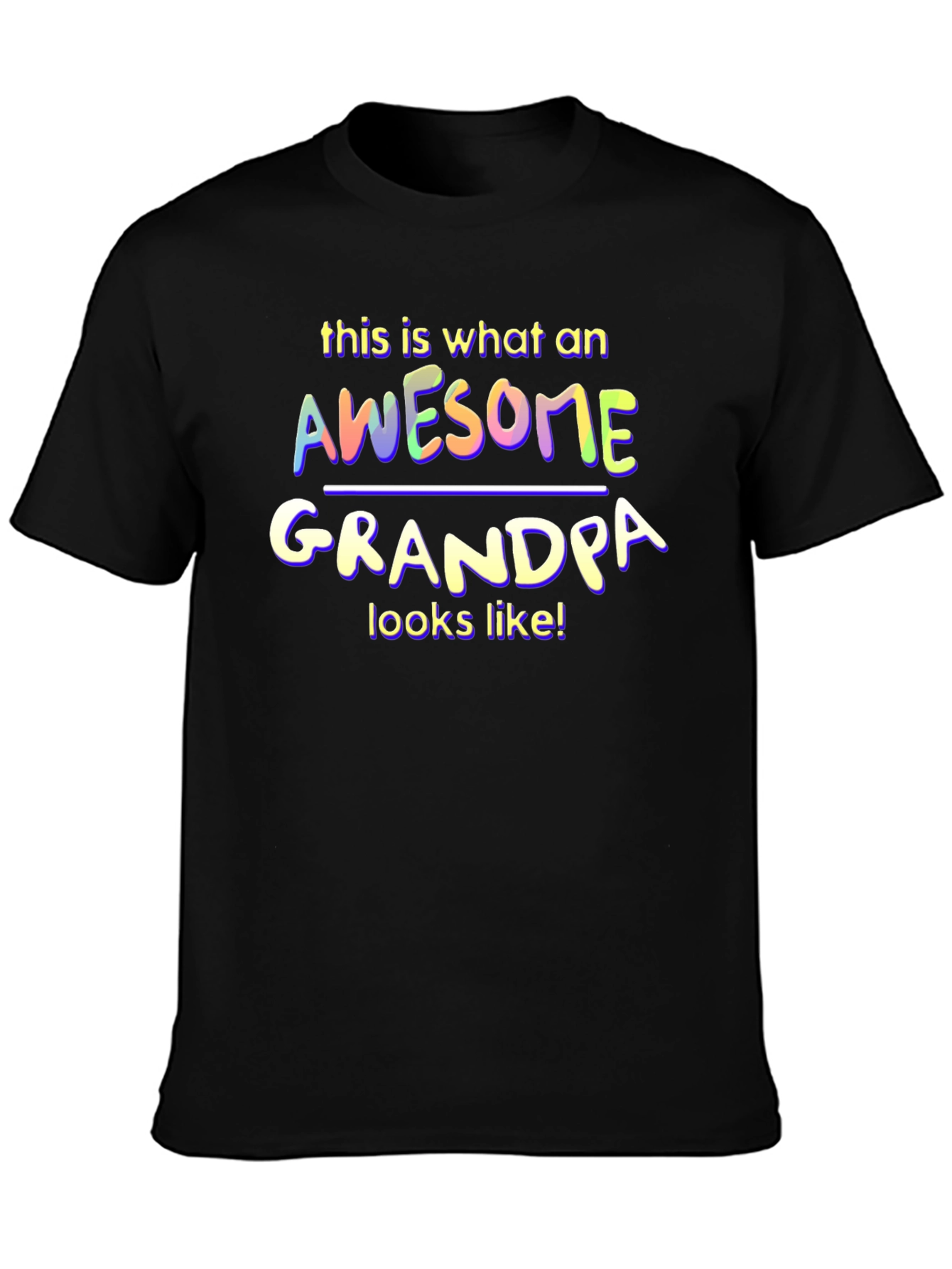Awesome Grandpa T-Shirt - Perfect Gift!