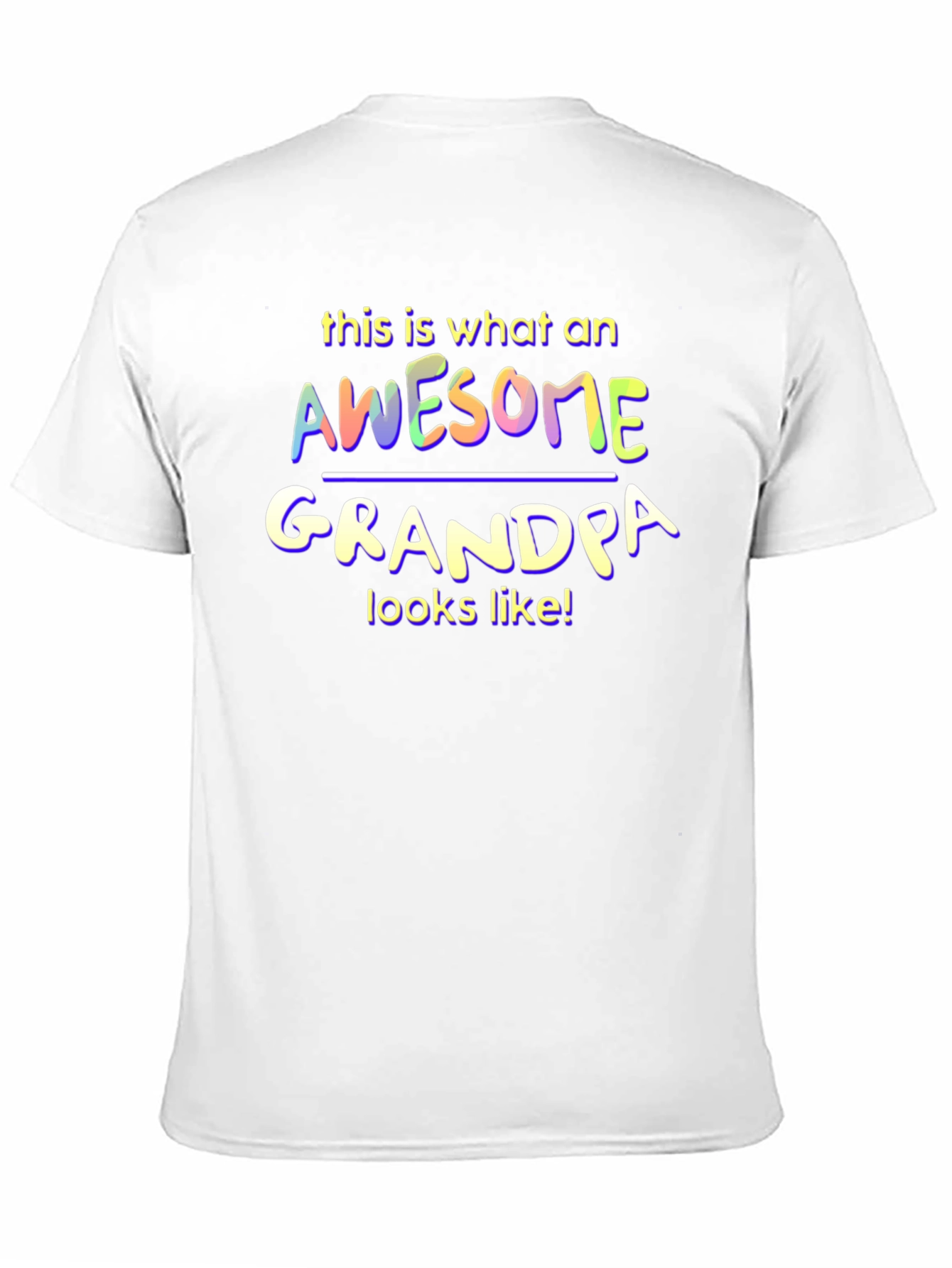 Awesome Grandpa T-Shirt - Perfect Gift!