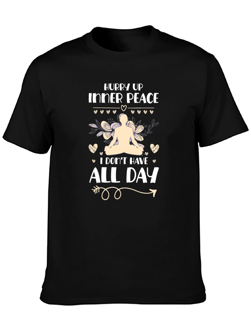 Hurry Up Inner Peace Graphic Tee