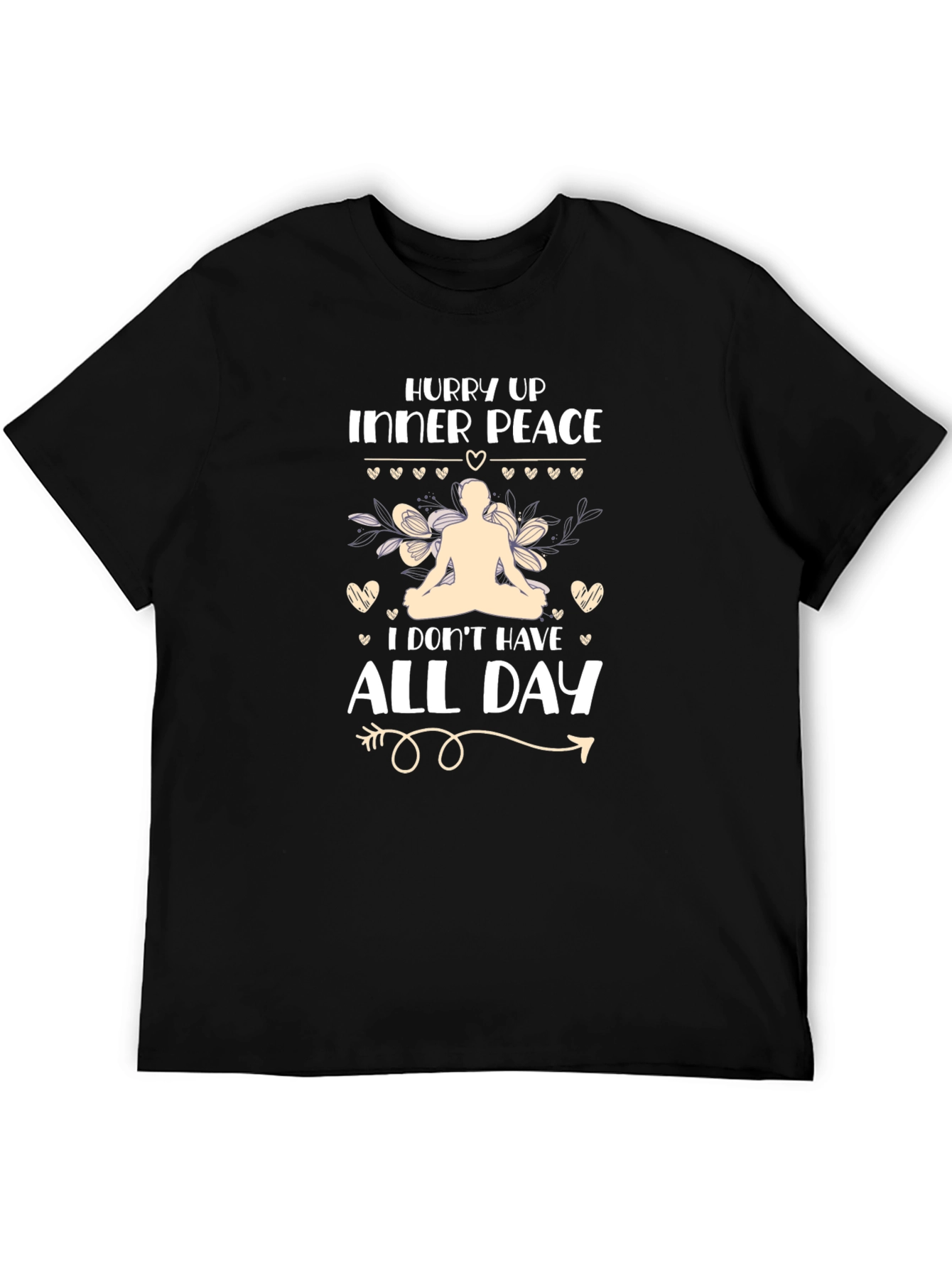 Hurry Up Inner Peace Graphic Tee