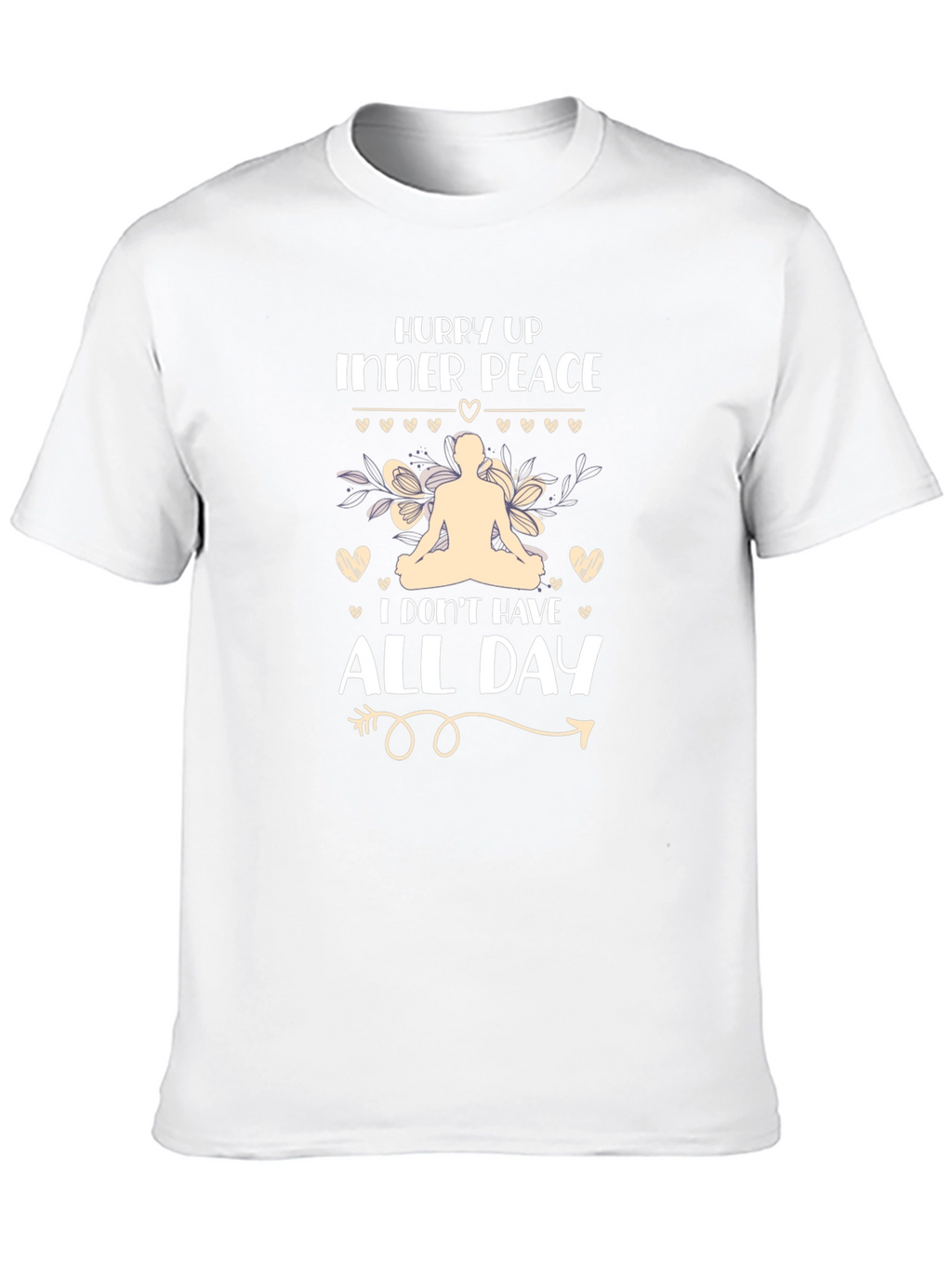 Hurry Up Inner Peace Graphic Tee