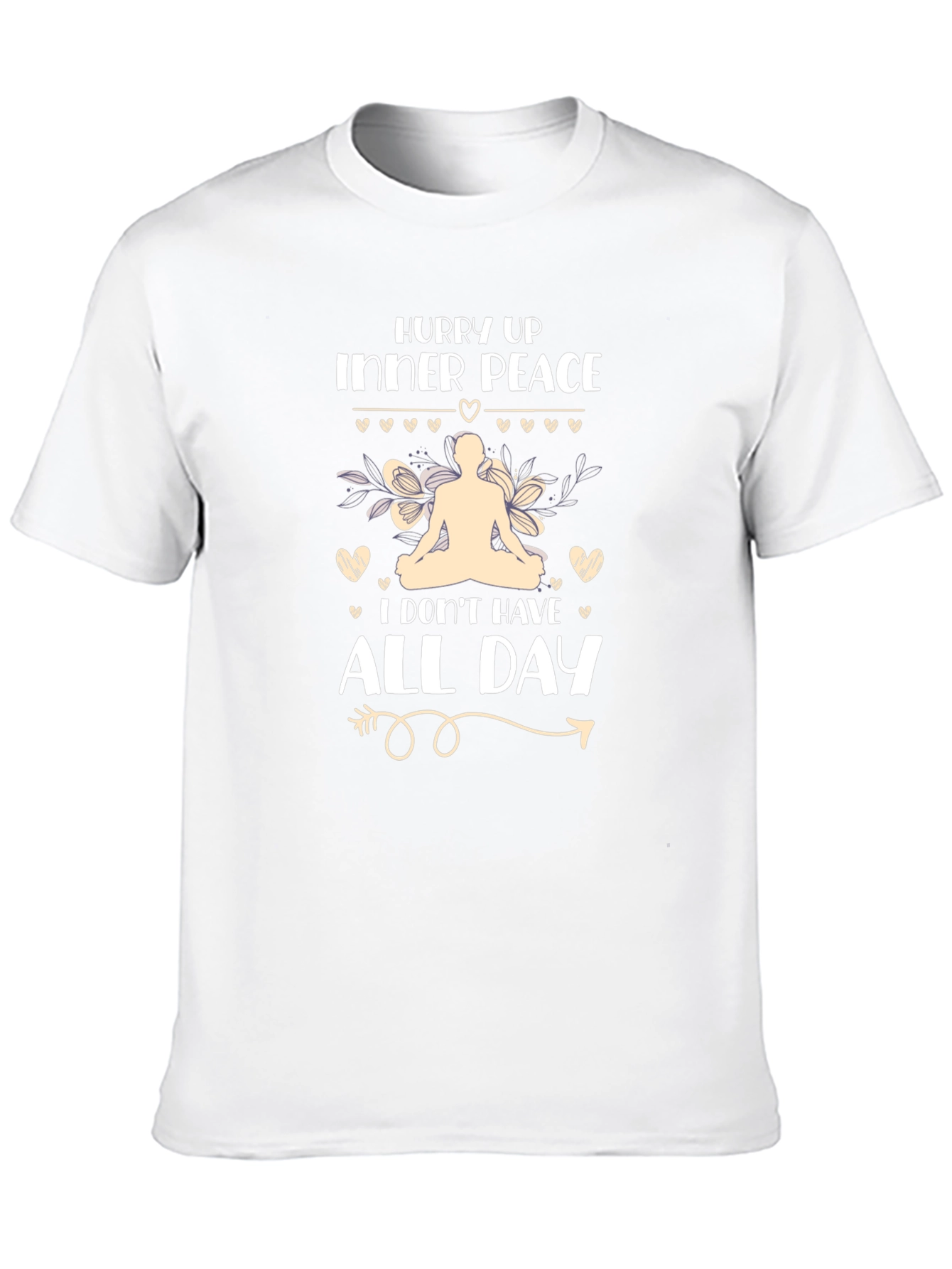 Hurry Up Inner Peace Graphic Tee