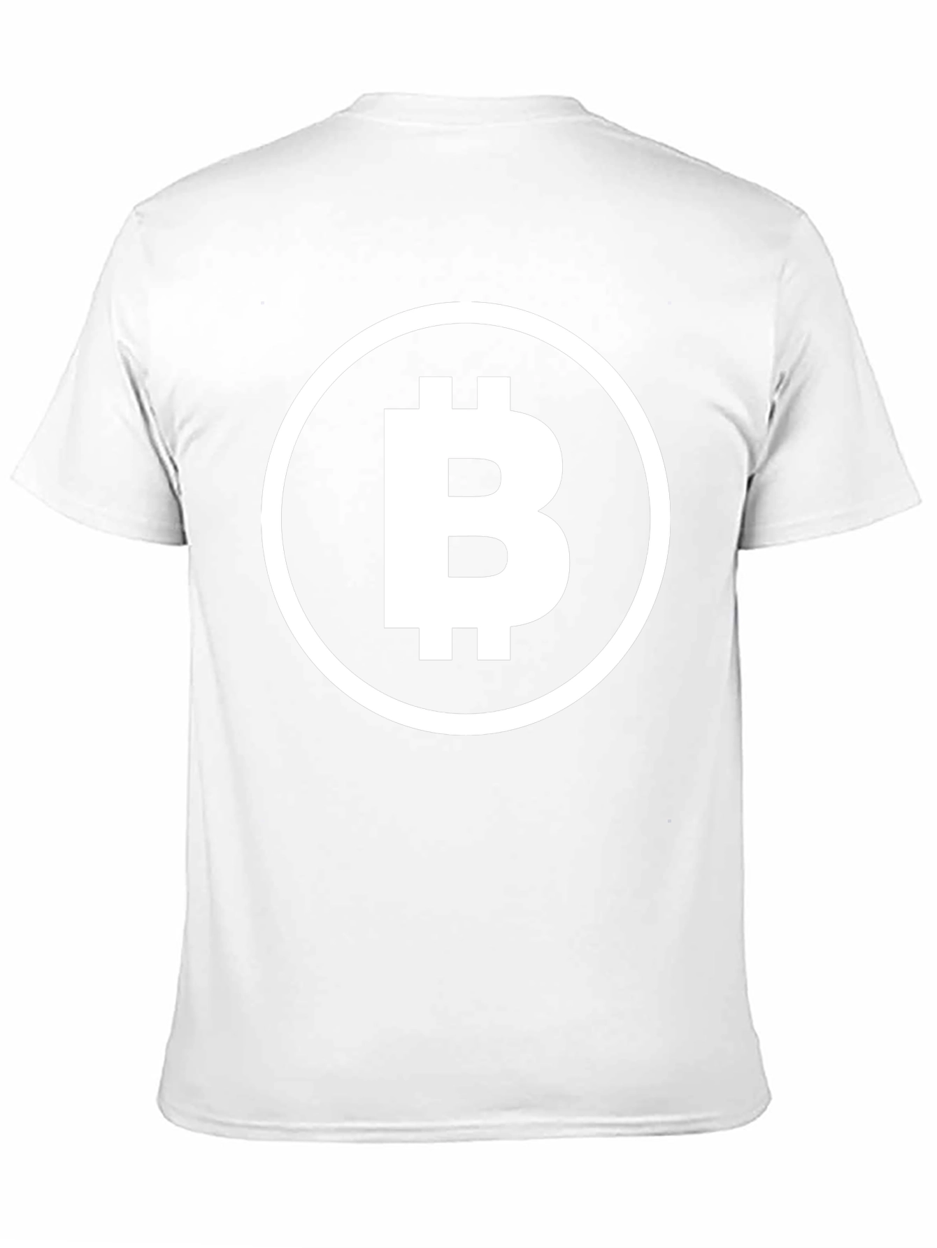 Bitcoin Logo Black T-Shirt