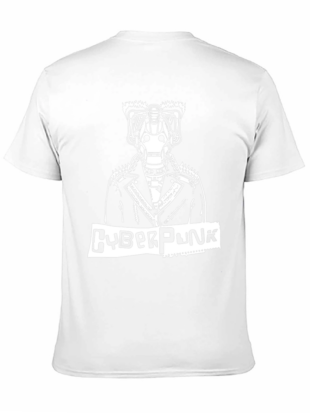 Cyberpunk Robot Graphic T-Shirt