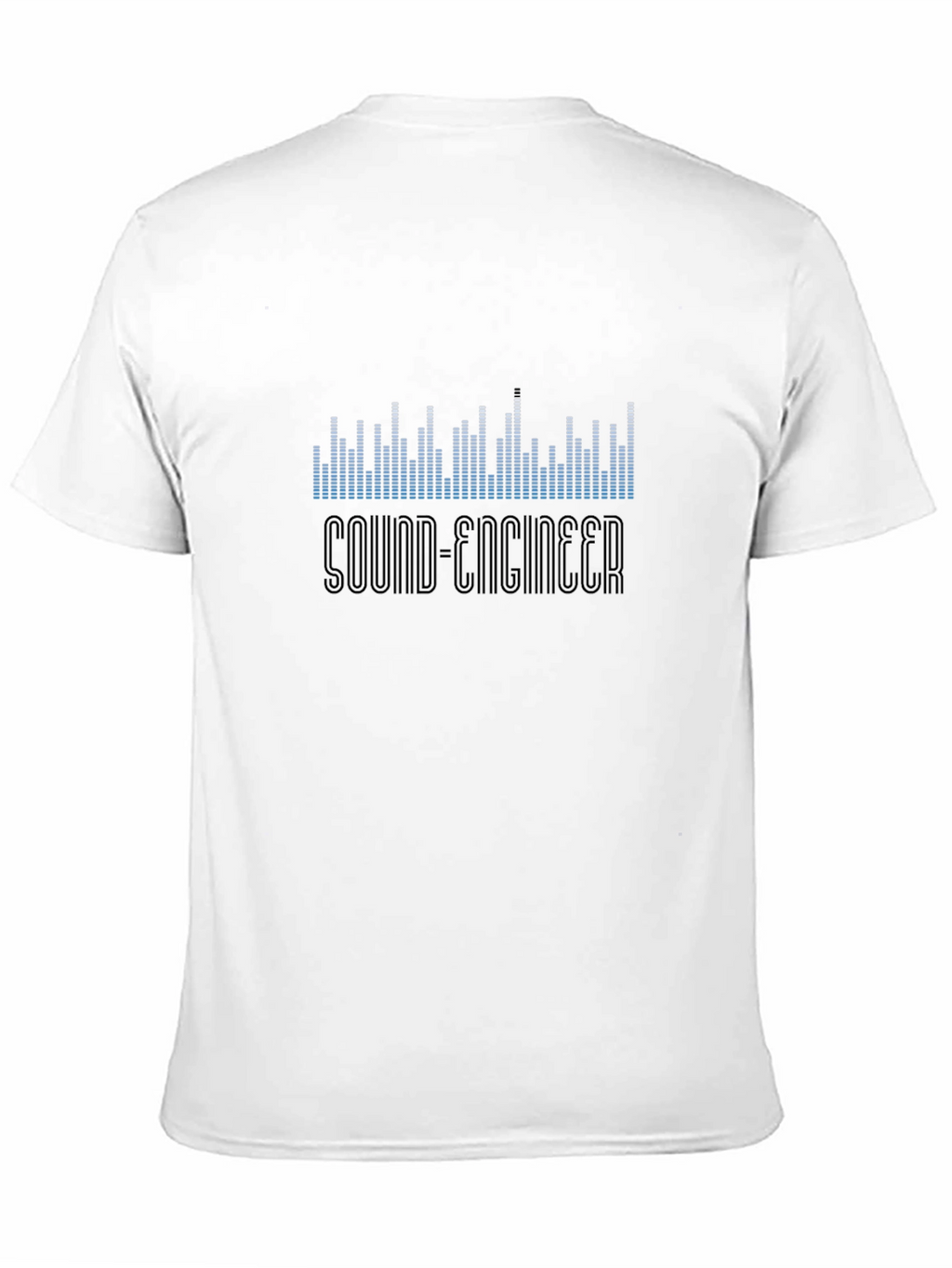 Sound Engineer Black Graphic T-Shirt