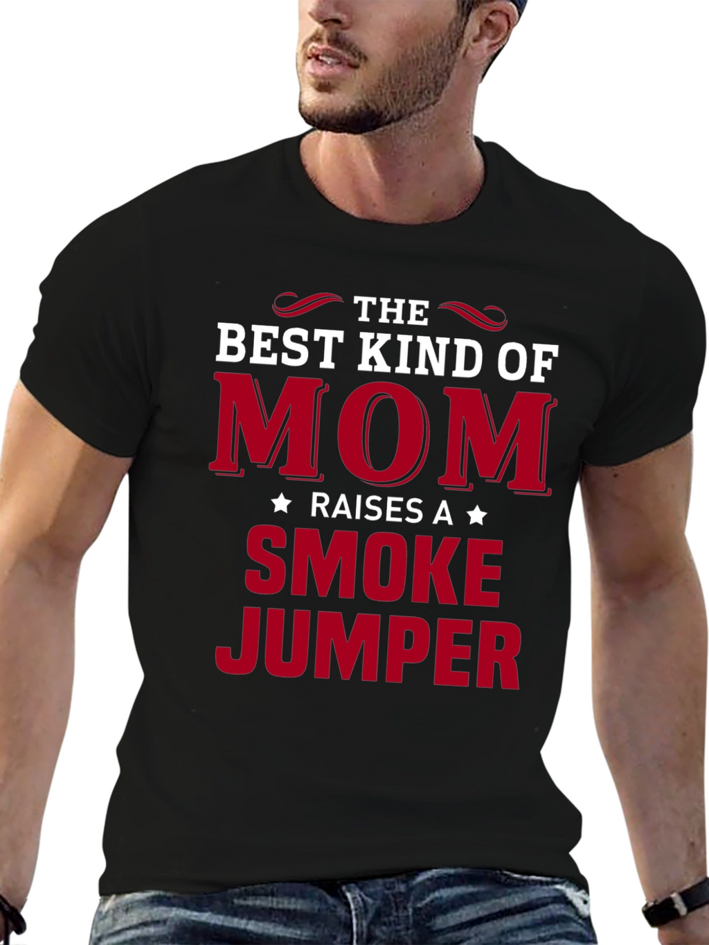 Best Kind of Mom Raises a Smoke Jumper T-Shirt