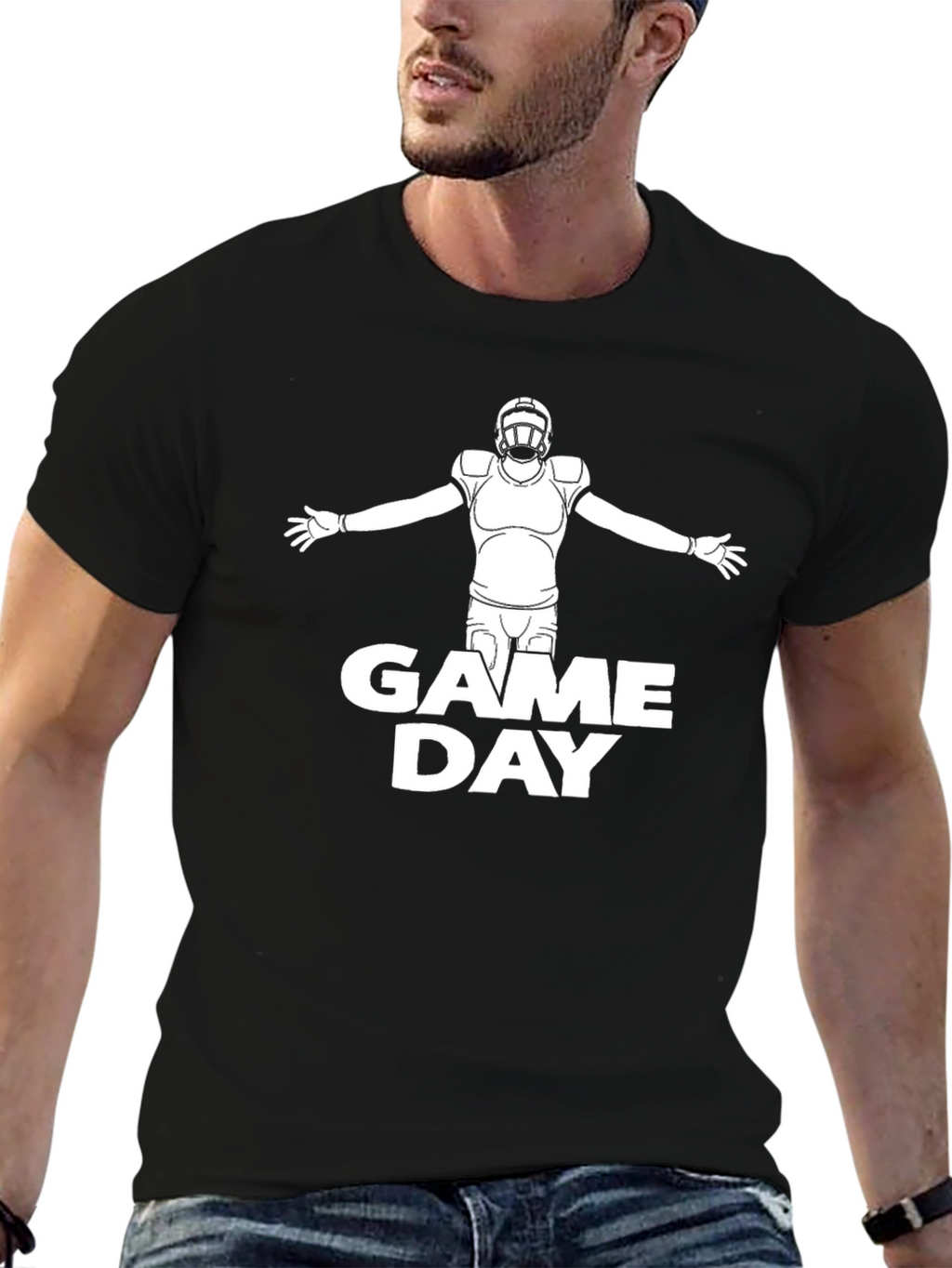 Game Day Football Graphic T-Shirt