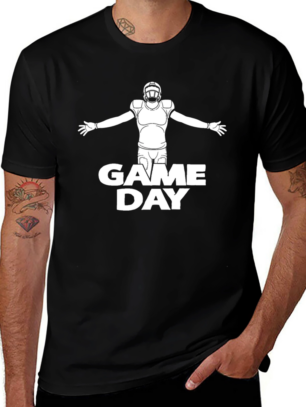 Game Day Football Graphic T-Shirt