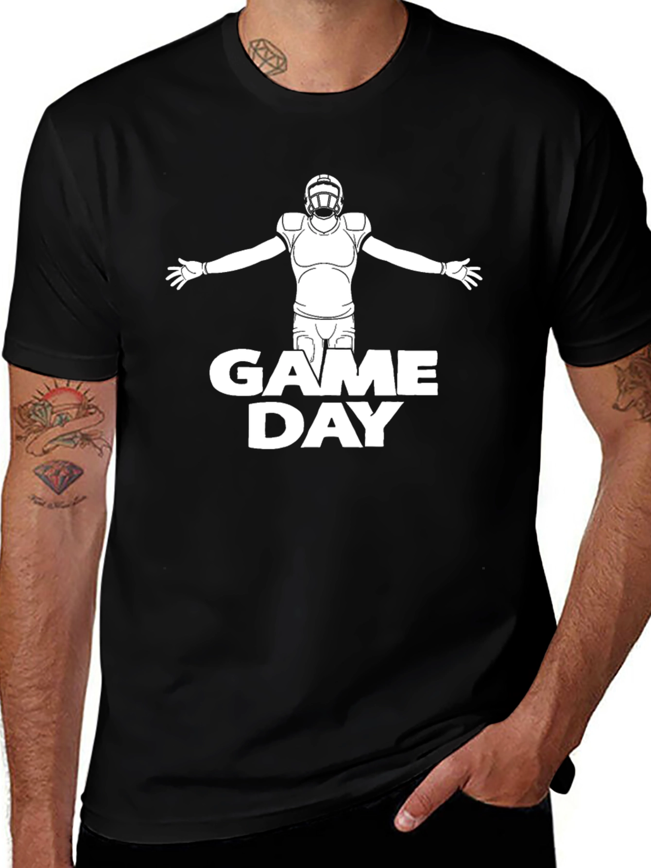 Game Day Football Graphic T-Shirt