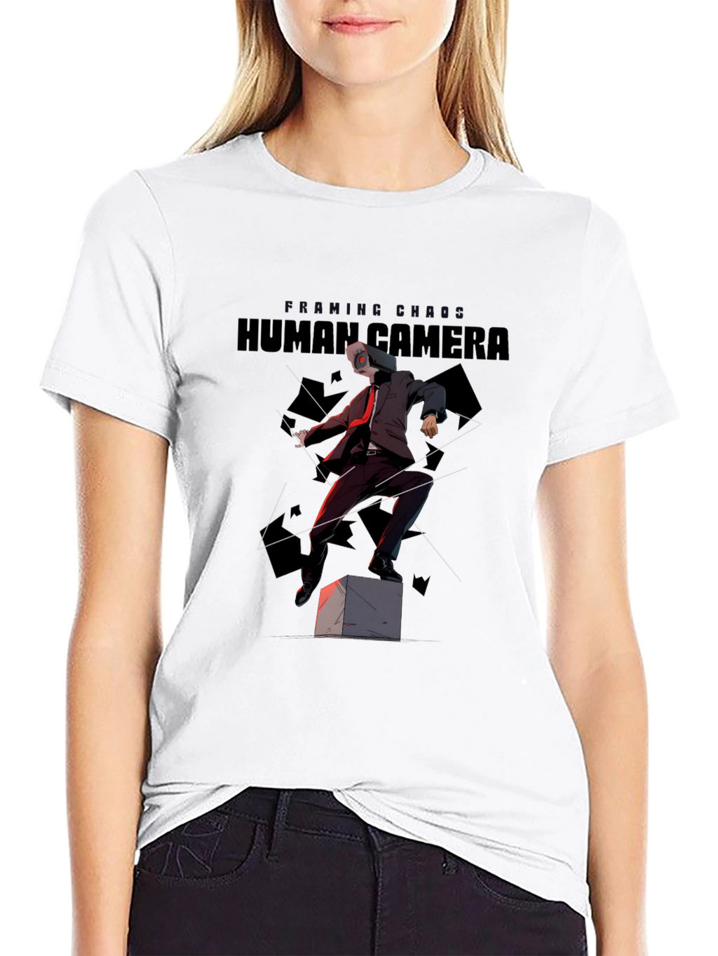 Human Camera Graphic Tee
