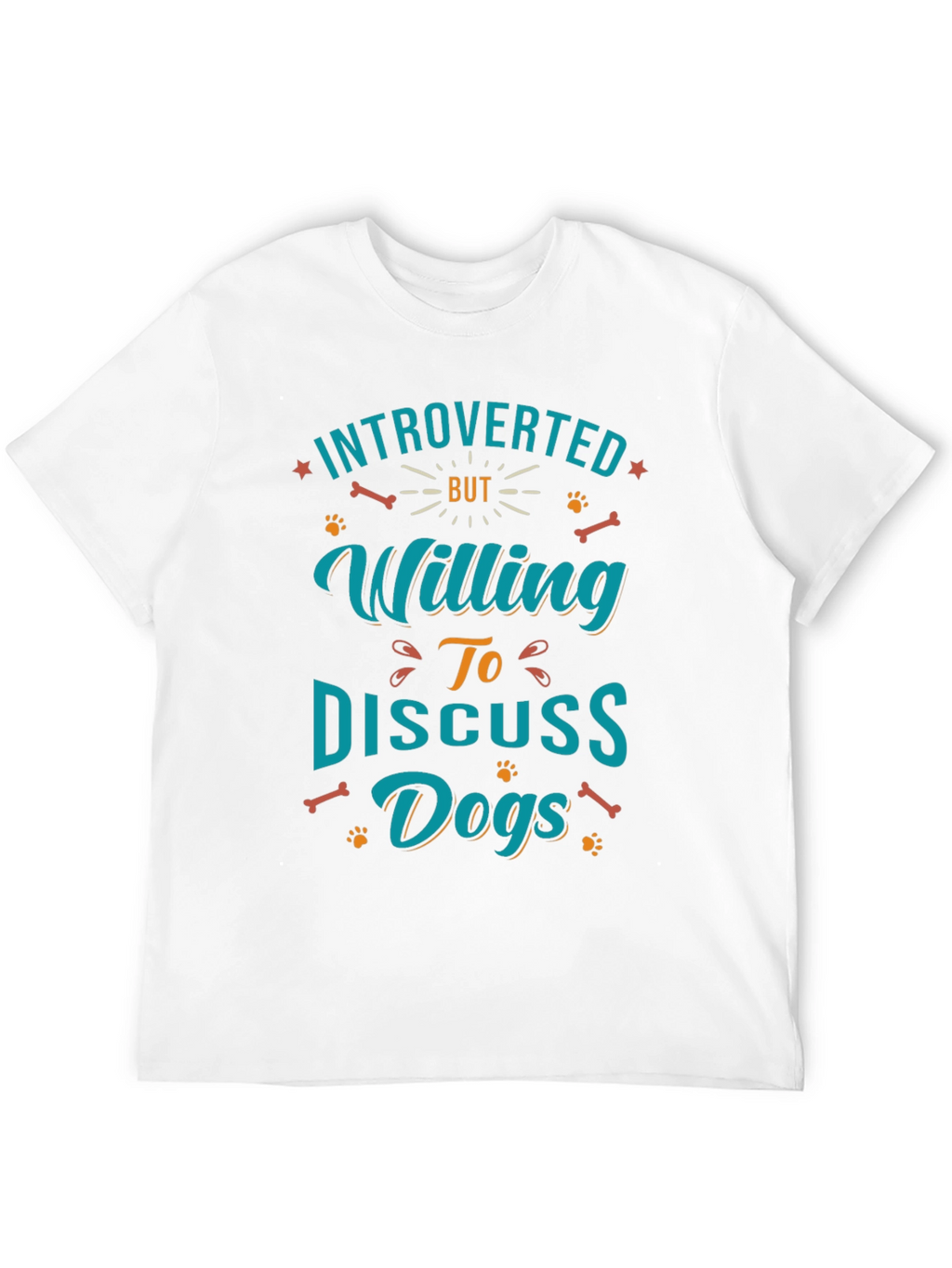 Introverted Dog Lover Graphic Tee