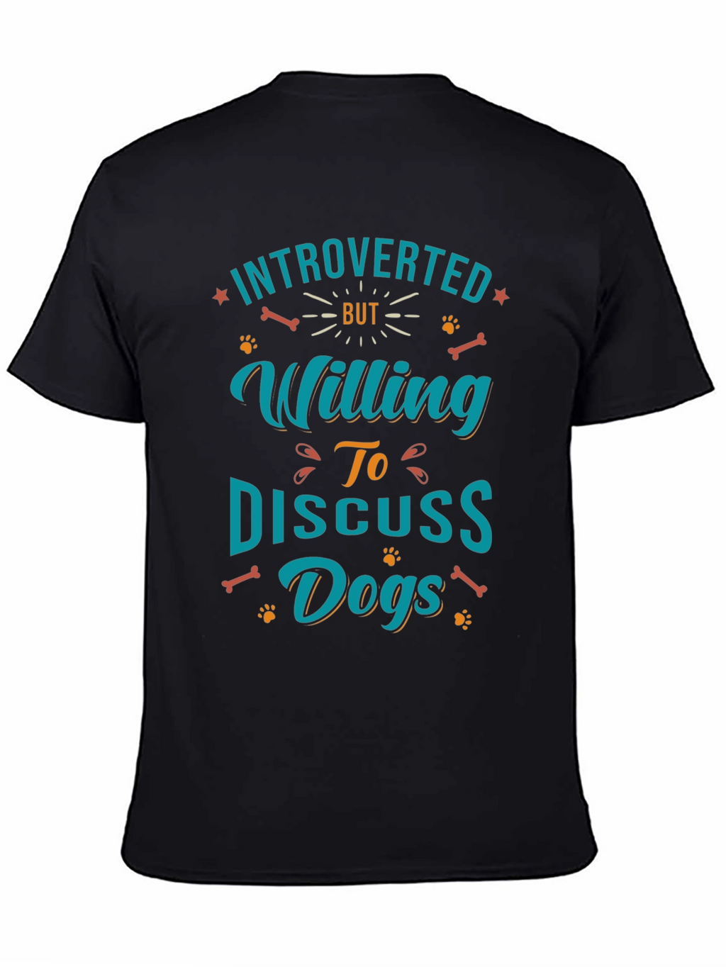 Introverted Dog Lover Graphic Tee