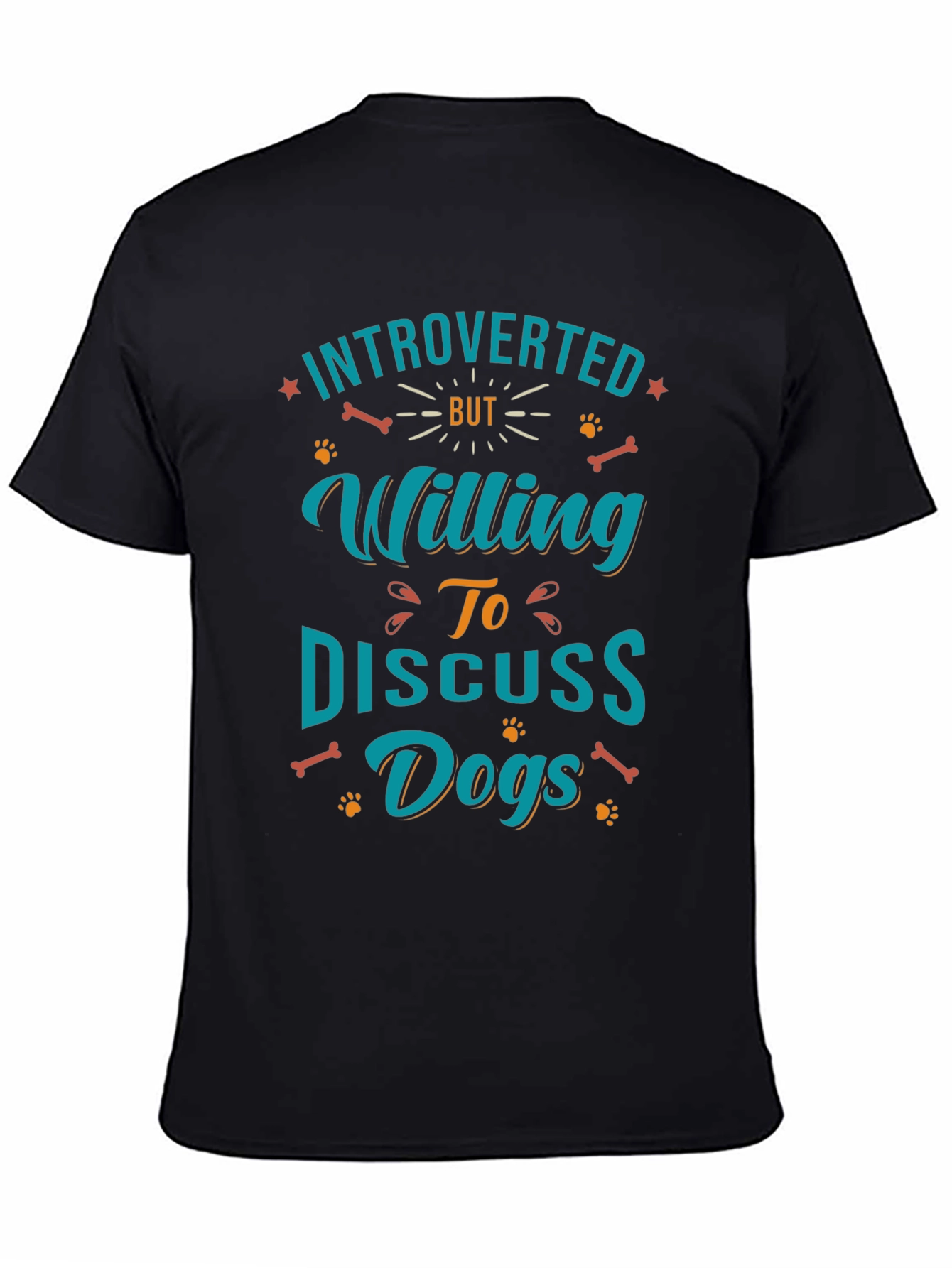 Introverted Dog Lover Graphic Tee