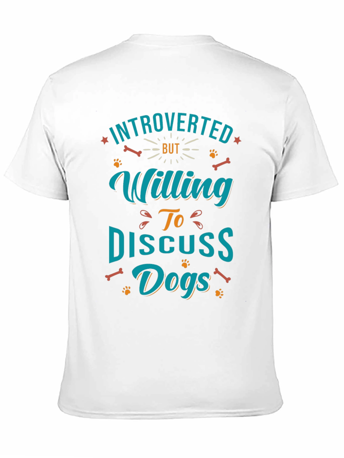 Introverted Dog Lover Graphic Tee