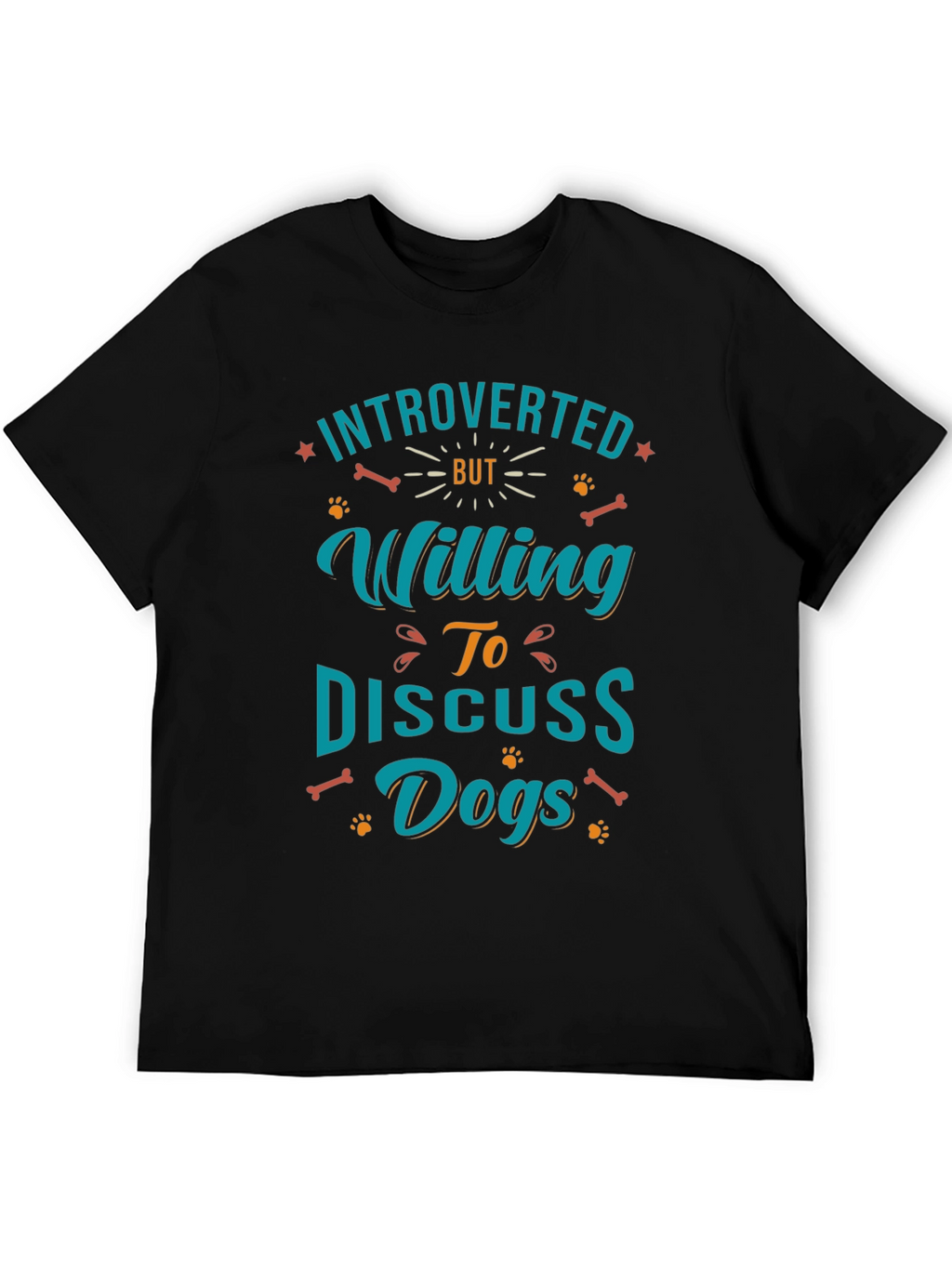 Introverted Dog Lover Graphic Tee