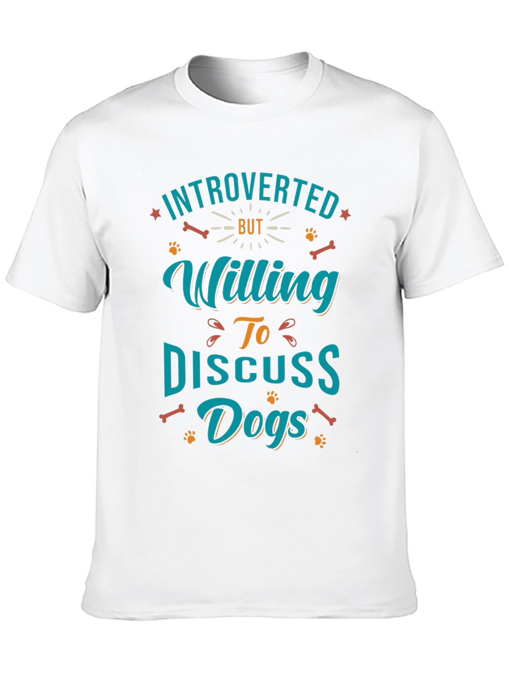 Introverted Dog Lover Graphic Tee