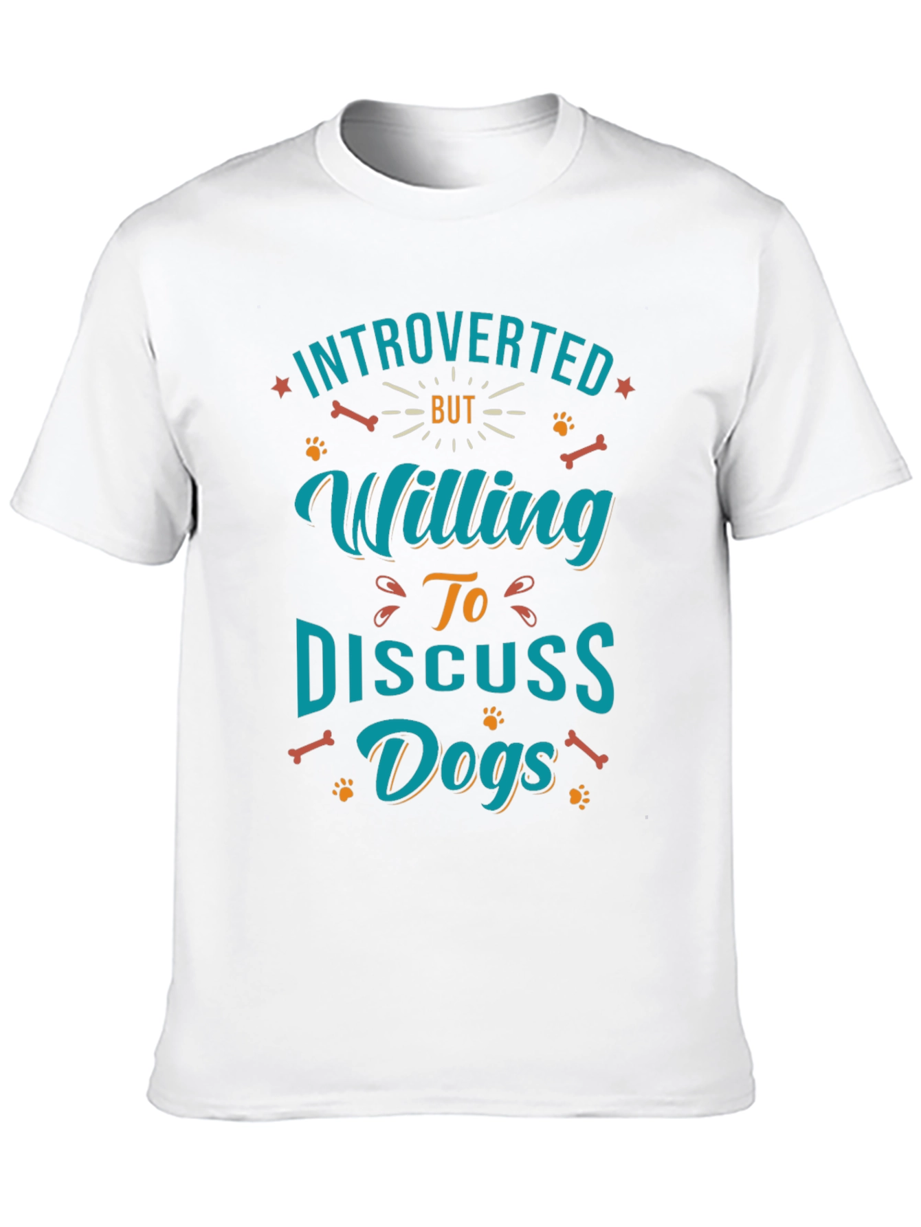 Introverted Dog Lover Graphic Tee