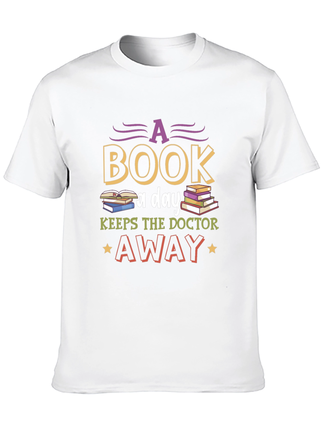 Book Lover T-Shirt: Keeps the Doctor Away