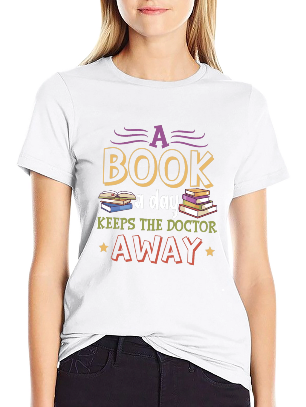 Book Lover T-Shirt: Keeps the Doctor Away