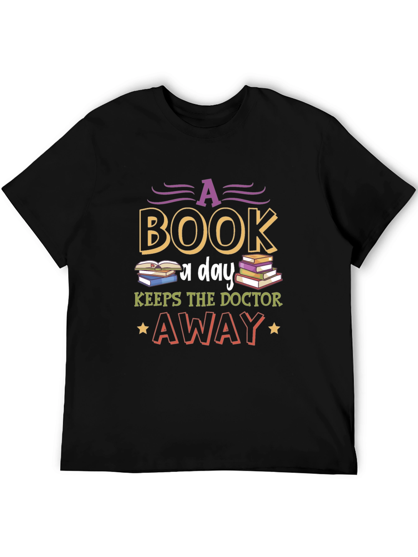 Book Lover T-Shirt: Keeps the Doctor Away