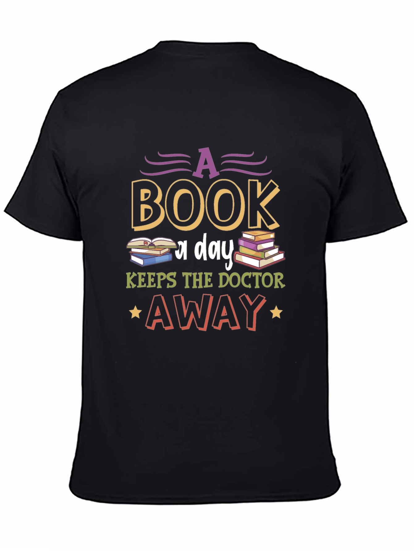 Book Lover T-Shirt: Keeps the Doctor Away