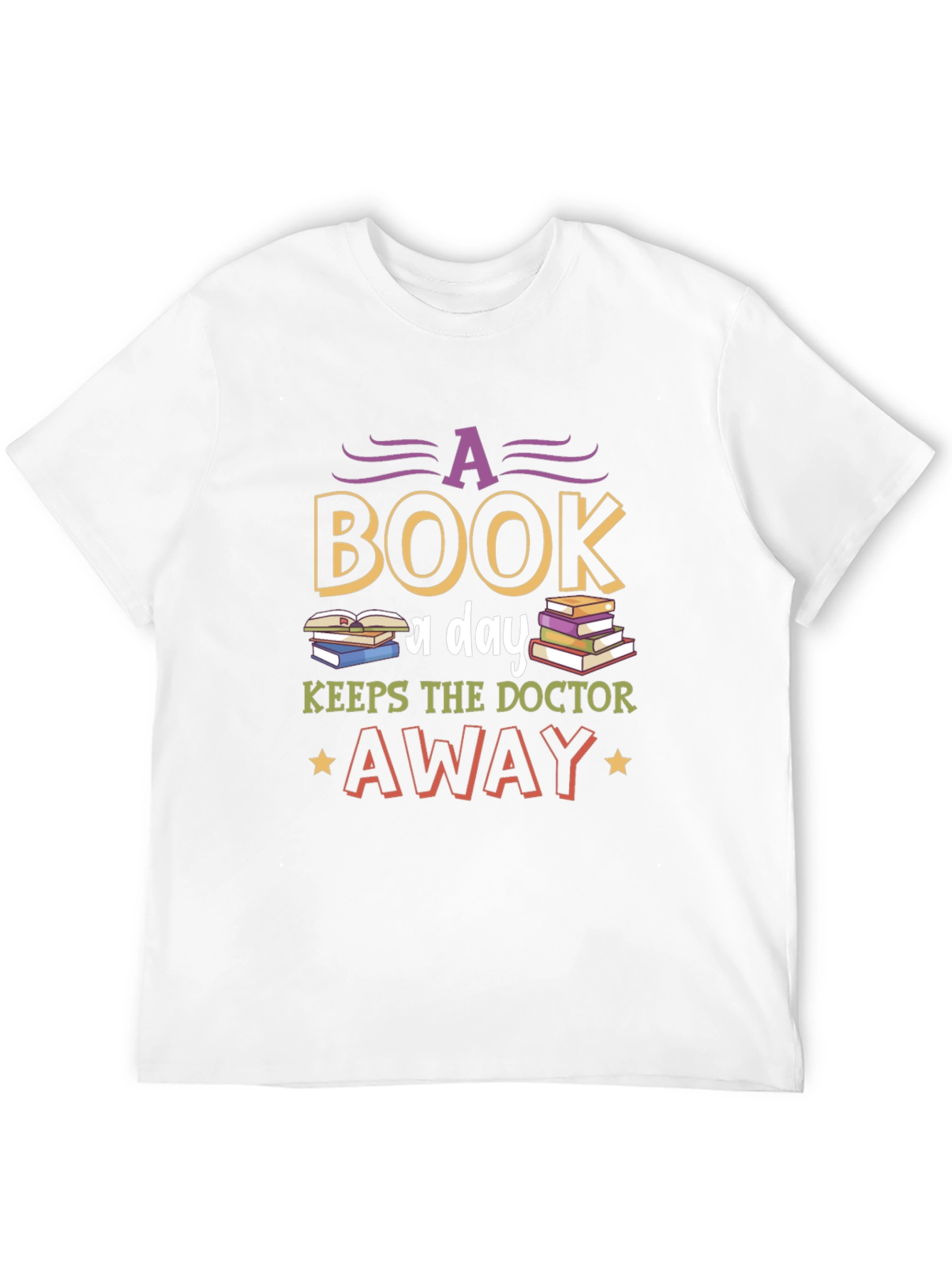 Book Lover T-Shirt: Keeps the Doctor Away