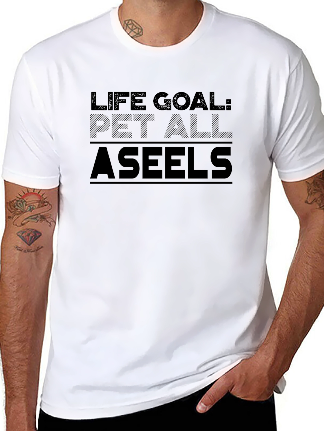 Life Goal Pet All Aseels T-Shirt