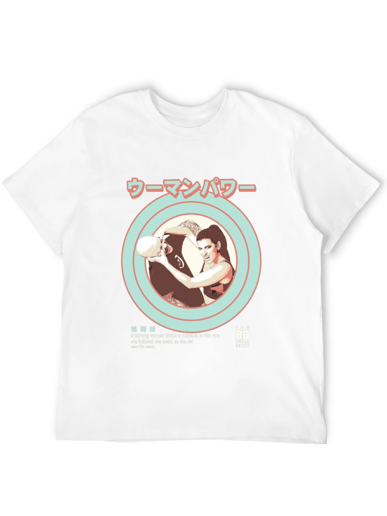 Woman Power T-Shirt - Strong Woman Design