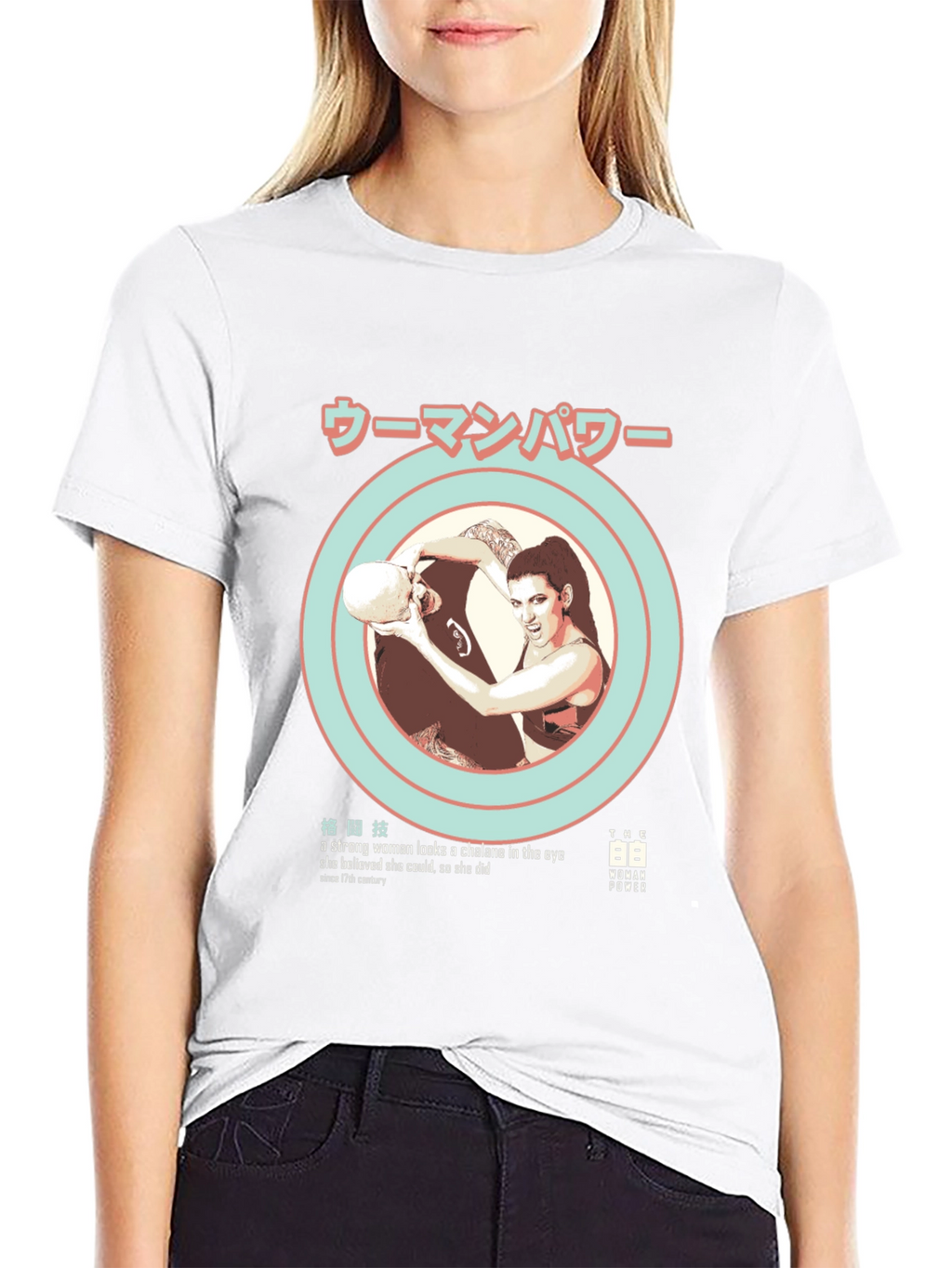 Woman Power T-Shirt - Strong Woman Design