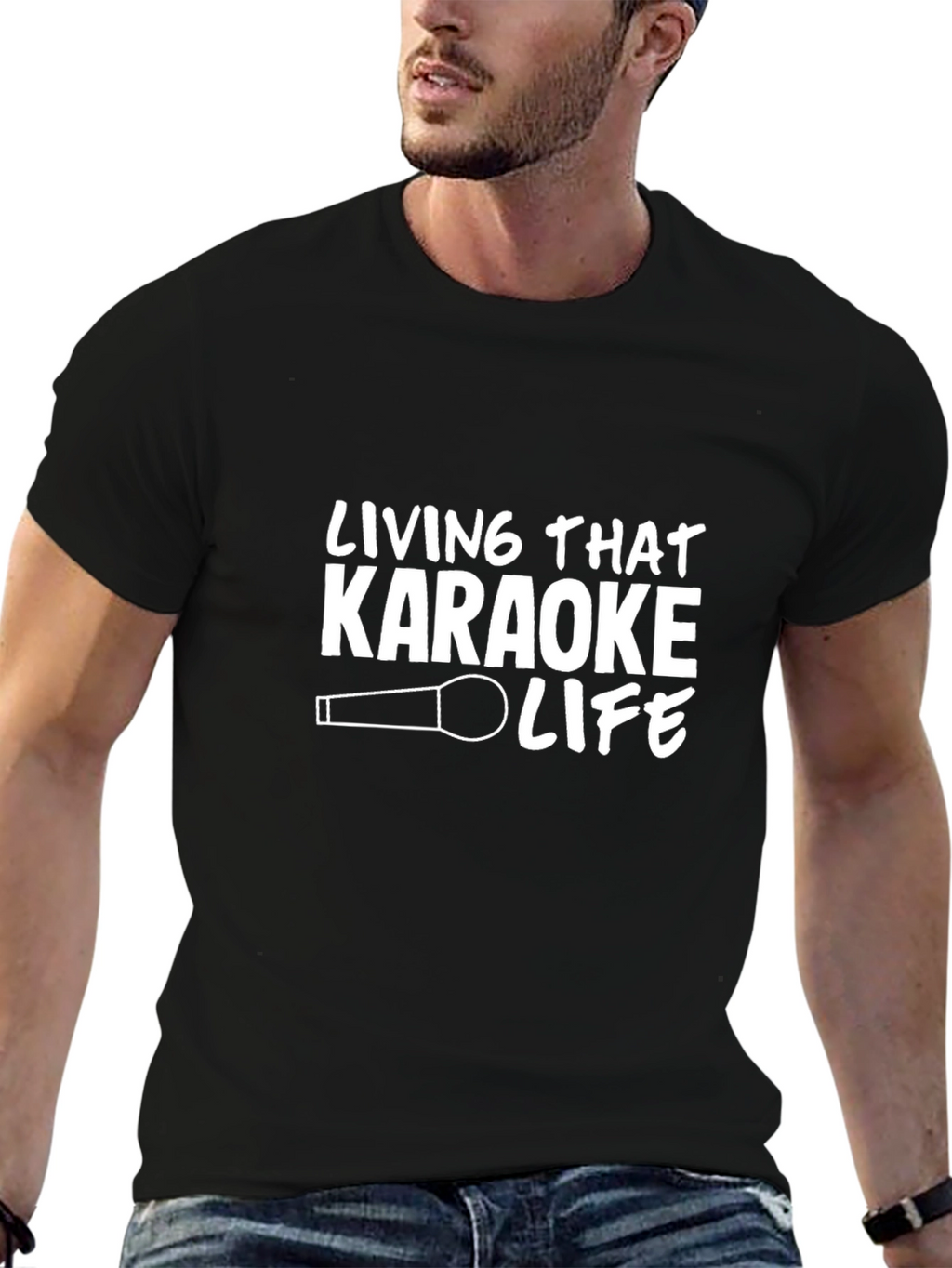 Karaoke Life Graphic T-Shirt