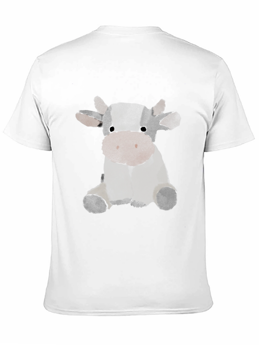 Cow Graphic Black T-Shirt