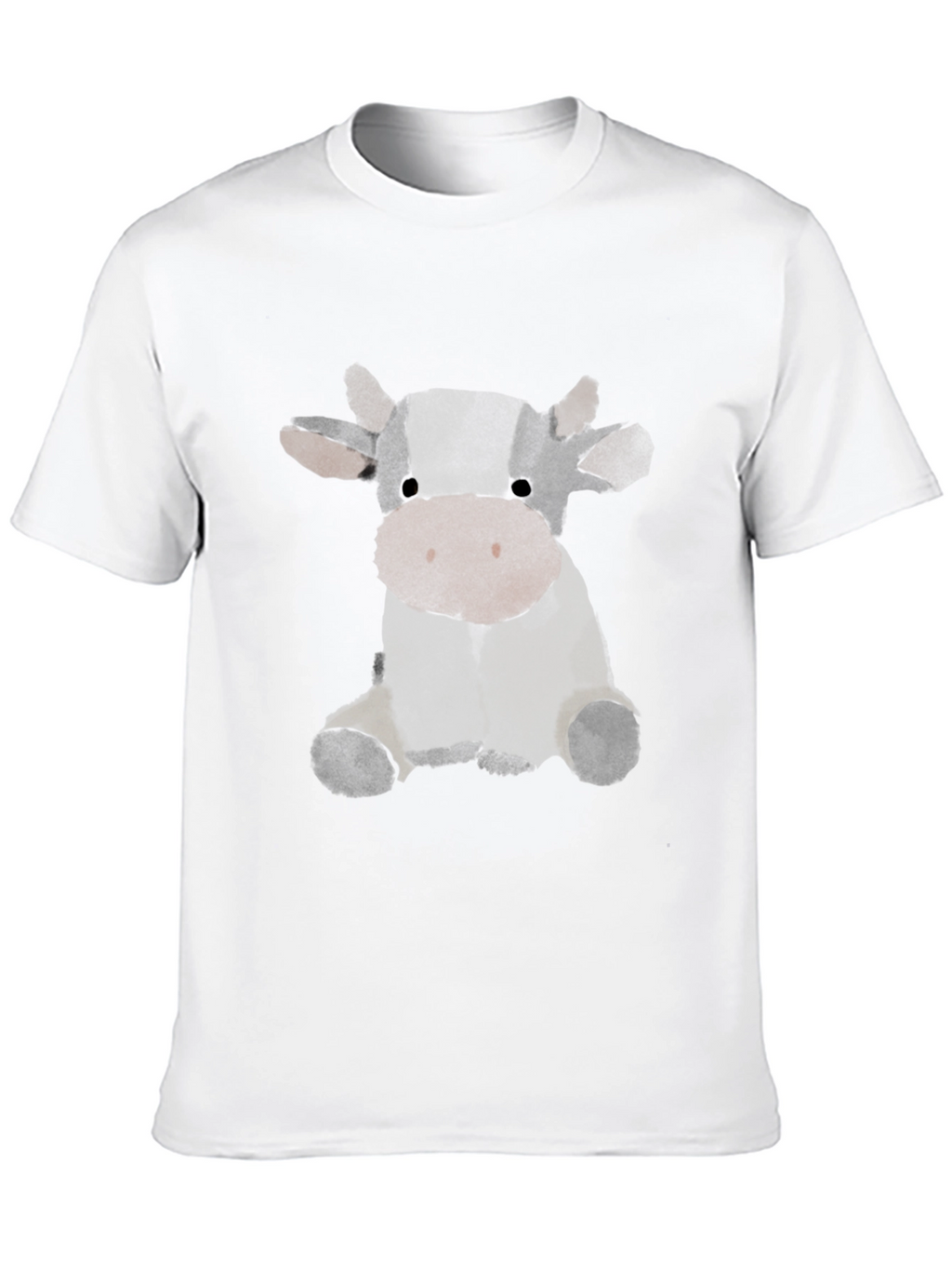 Cow Graphic Black T-Shirt