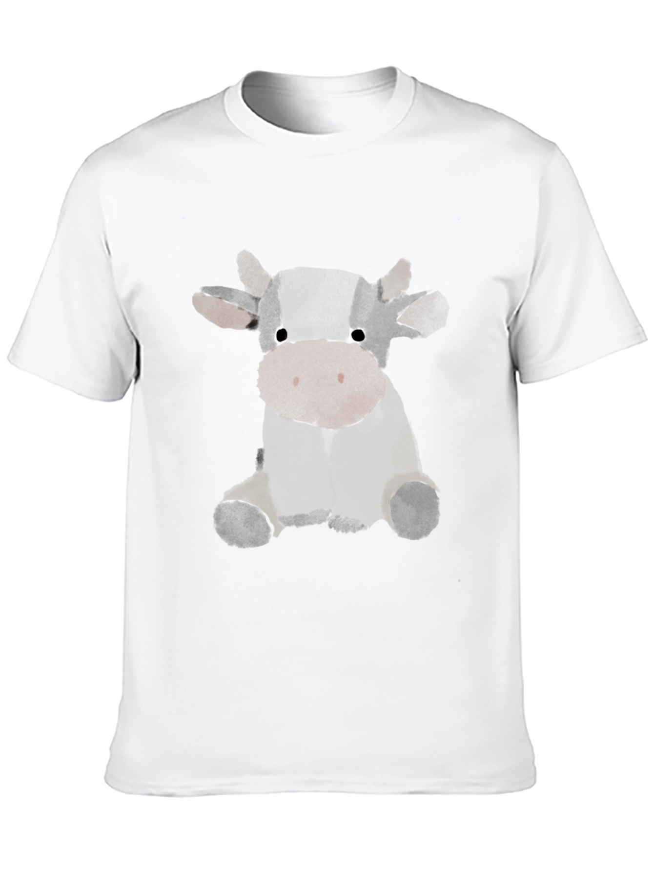 Cow Graphic Black T-Shirt