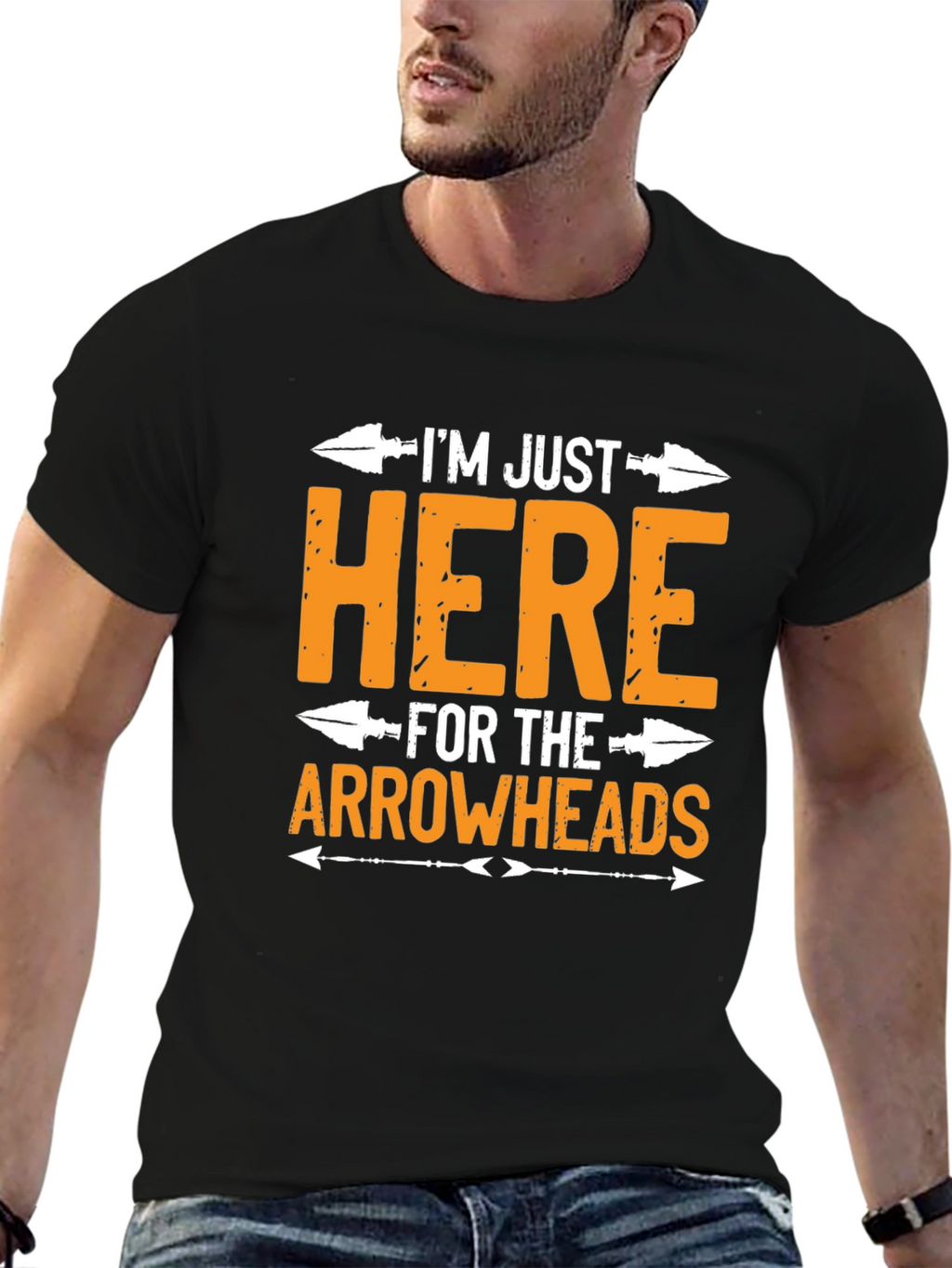 Arrowhead Hunter T-Shirt - Novelty Graphic Tee