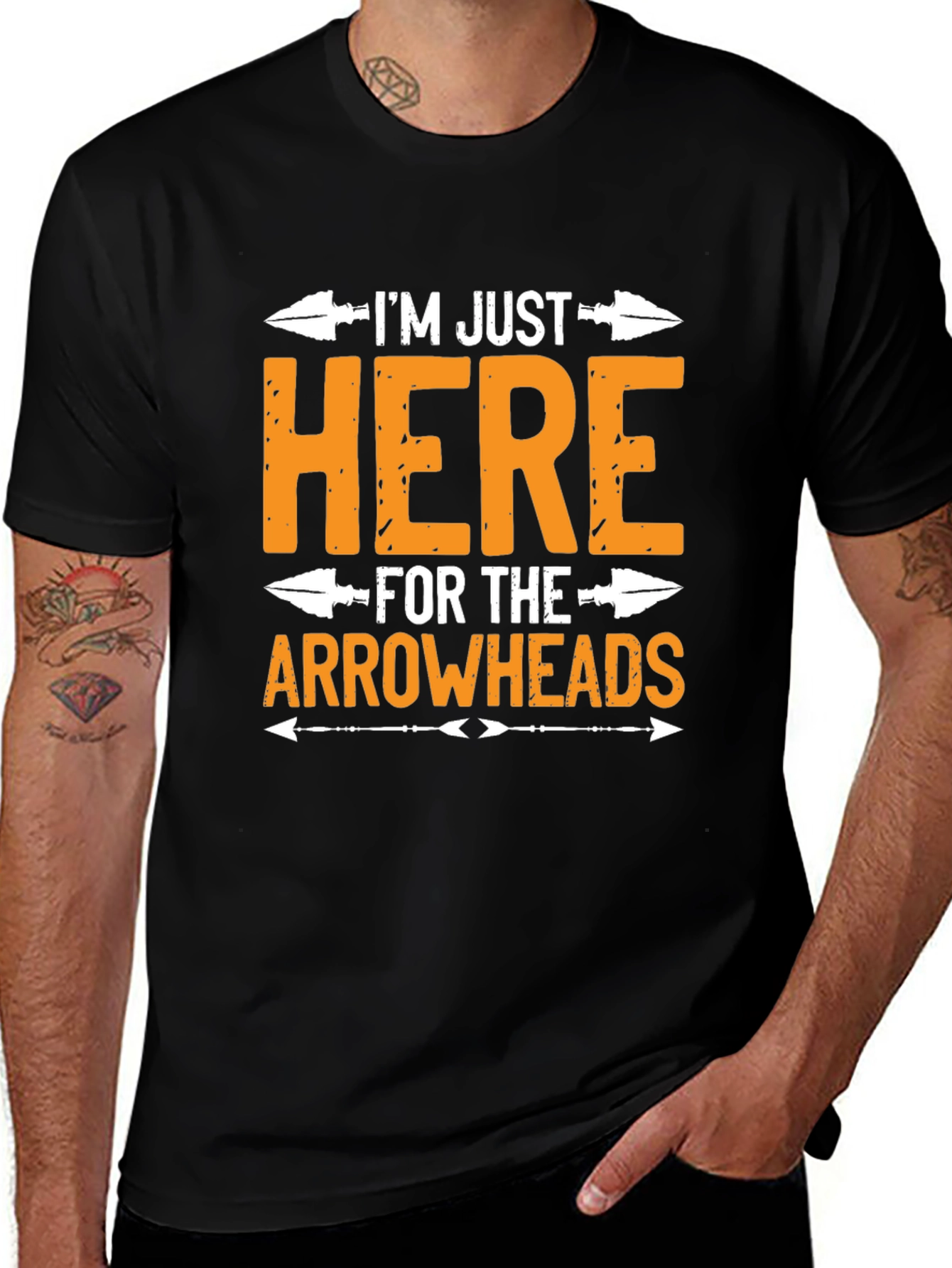 Arrowhead Hunter T-Shirt - Novelty Graphic Tee