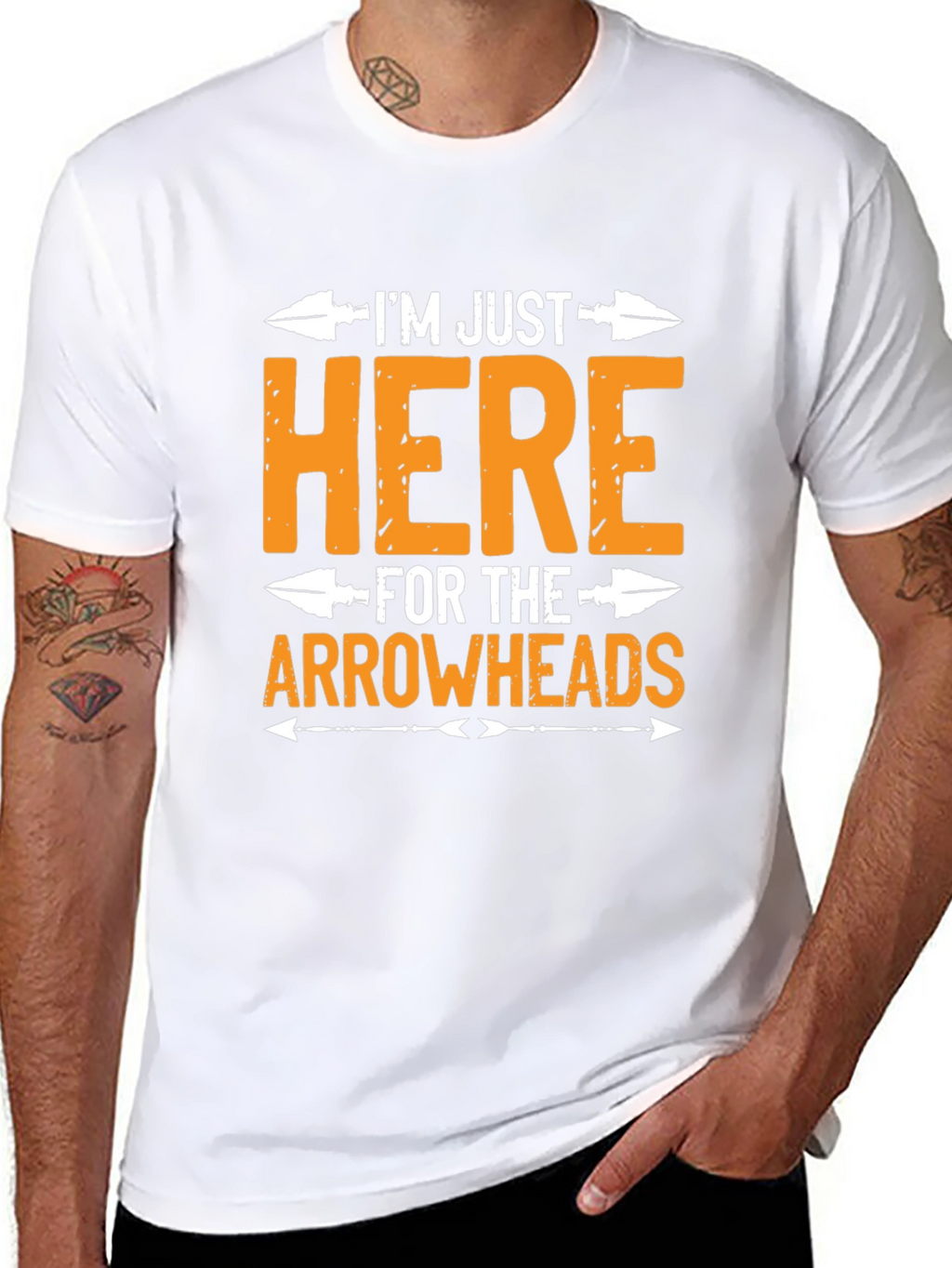 Arrowhead Hunter T-Shirt - Novelty Graphic Tee