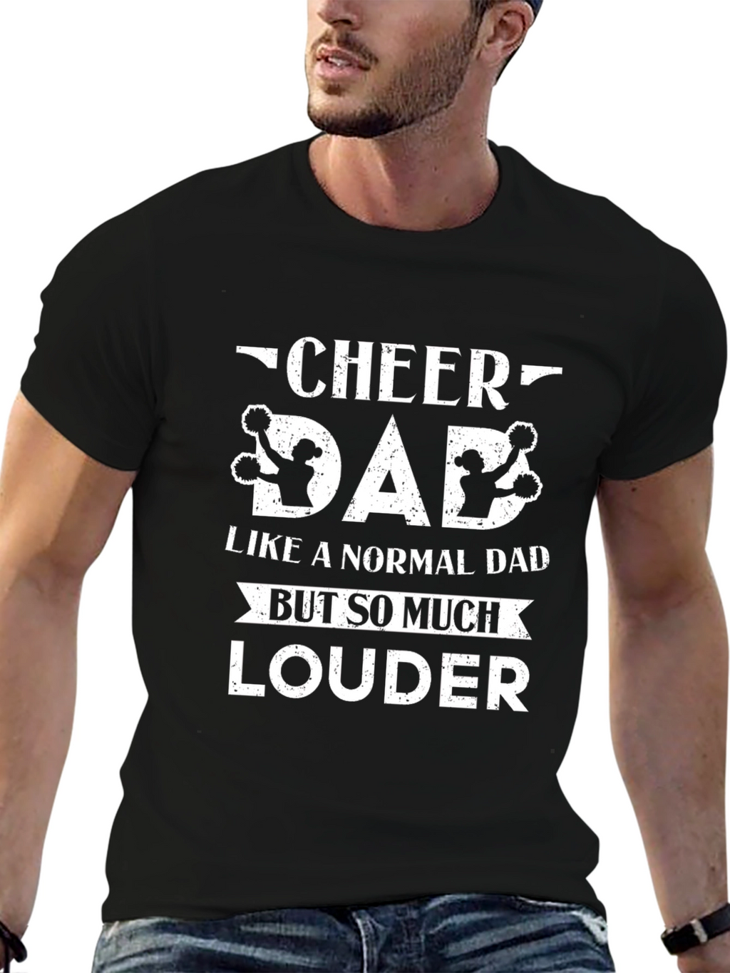Cheer Dad Graphic Tee