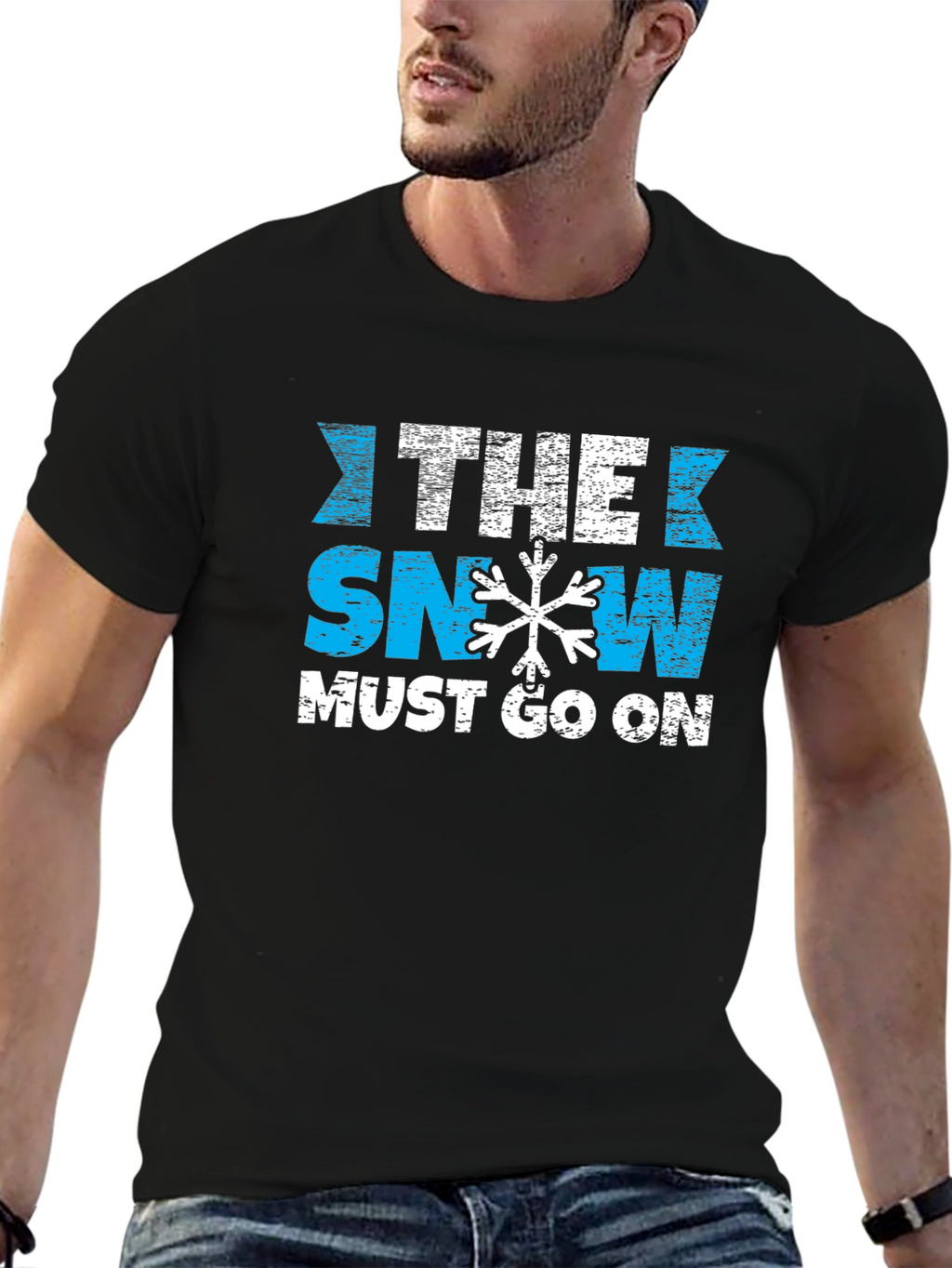 The Snow Must Go On Graphic T-Shirt