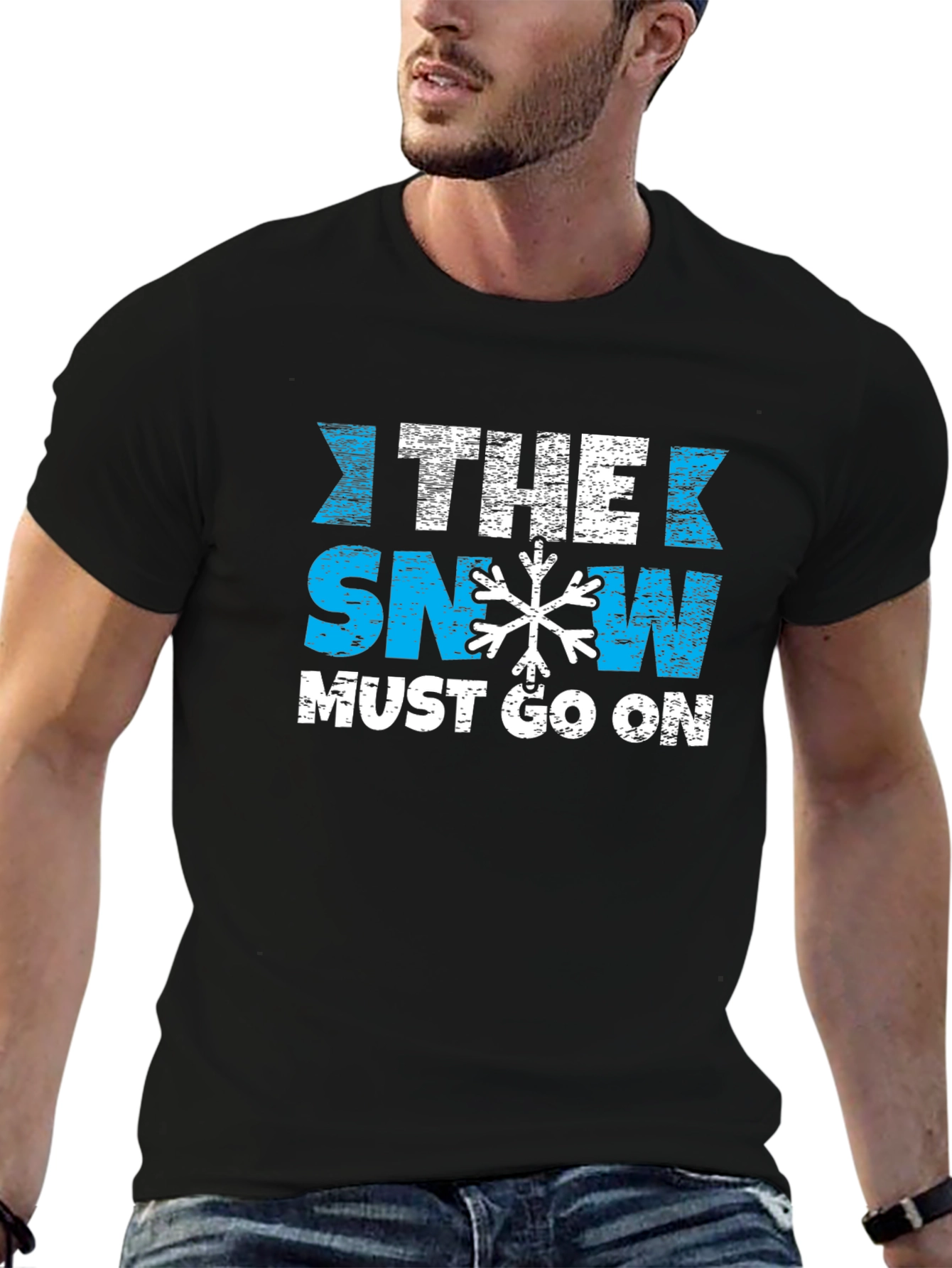 The Snow Must Go On Graphic T-Shirt
