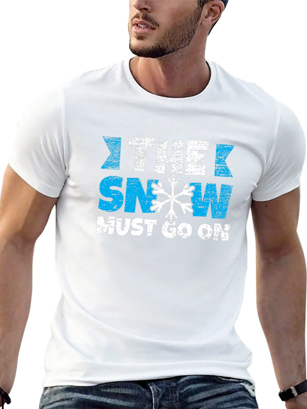 The Snow Must Go On Graphic T-Shirt