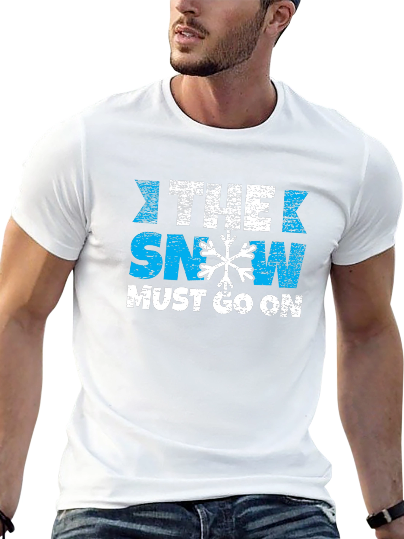 The Snow Must Go On Graphic T-Shirt