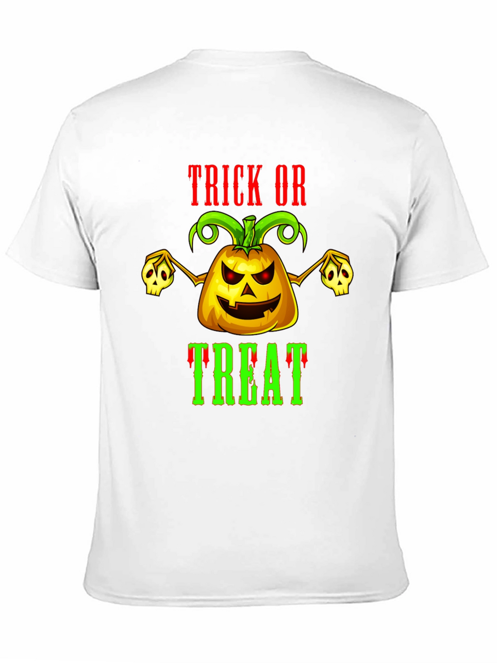 Halloween Trick or Treat Pumpkin Graphic Tee
