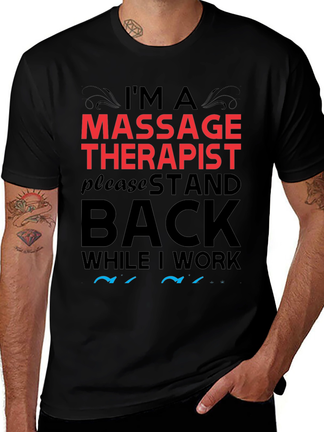 Massage Therapist Novelty T-Shirt