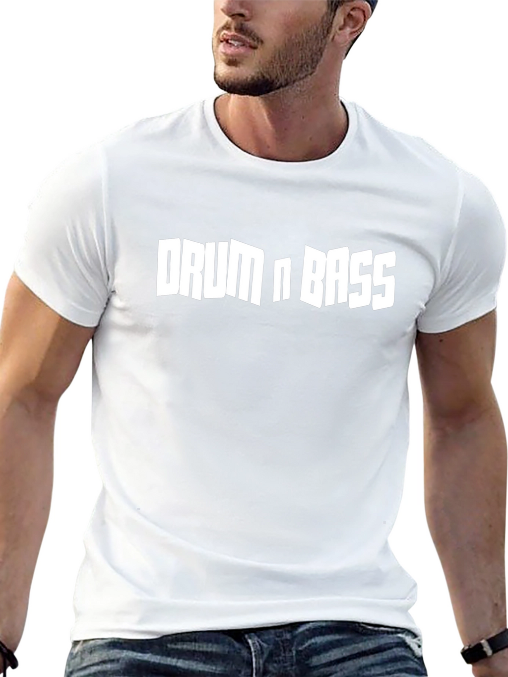 Drum n Bass Black T-Shirt - Music Inspired Apparel