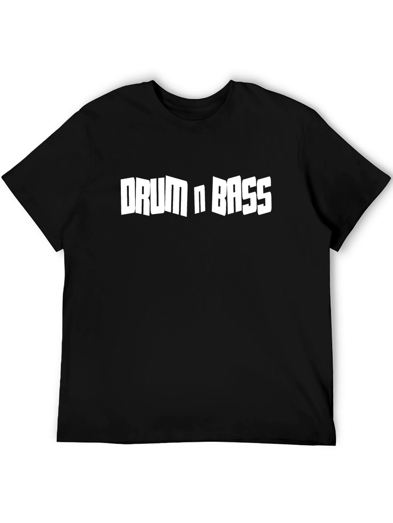 Drum n Bass Black T-Shirt - Music Inspired Apparel