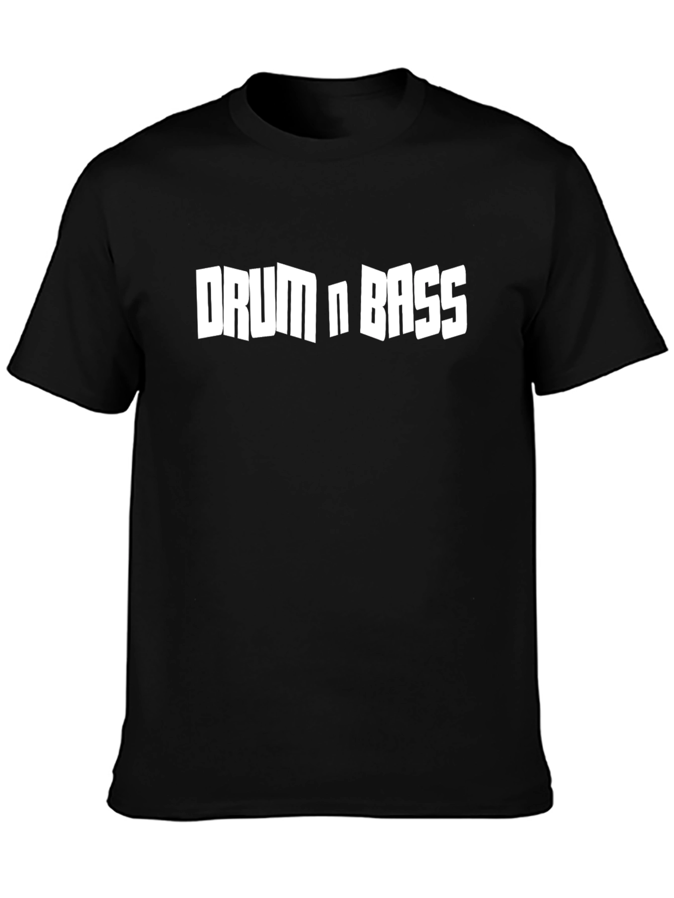 Drum n Bass Black T-Shirt - Music Inspired Apparel